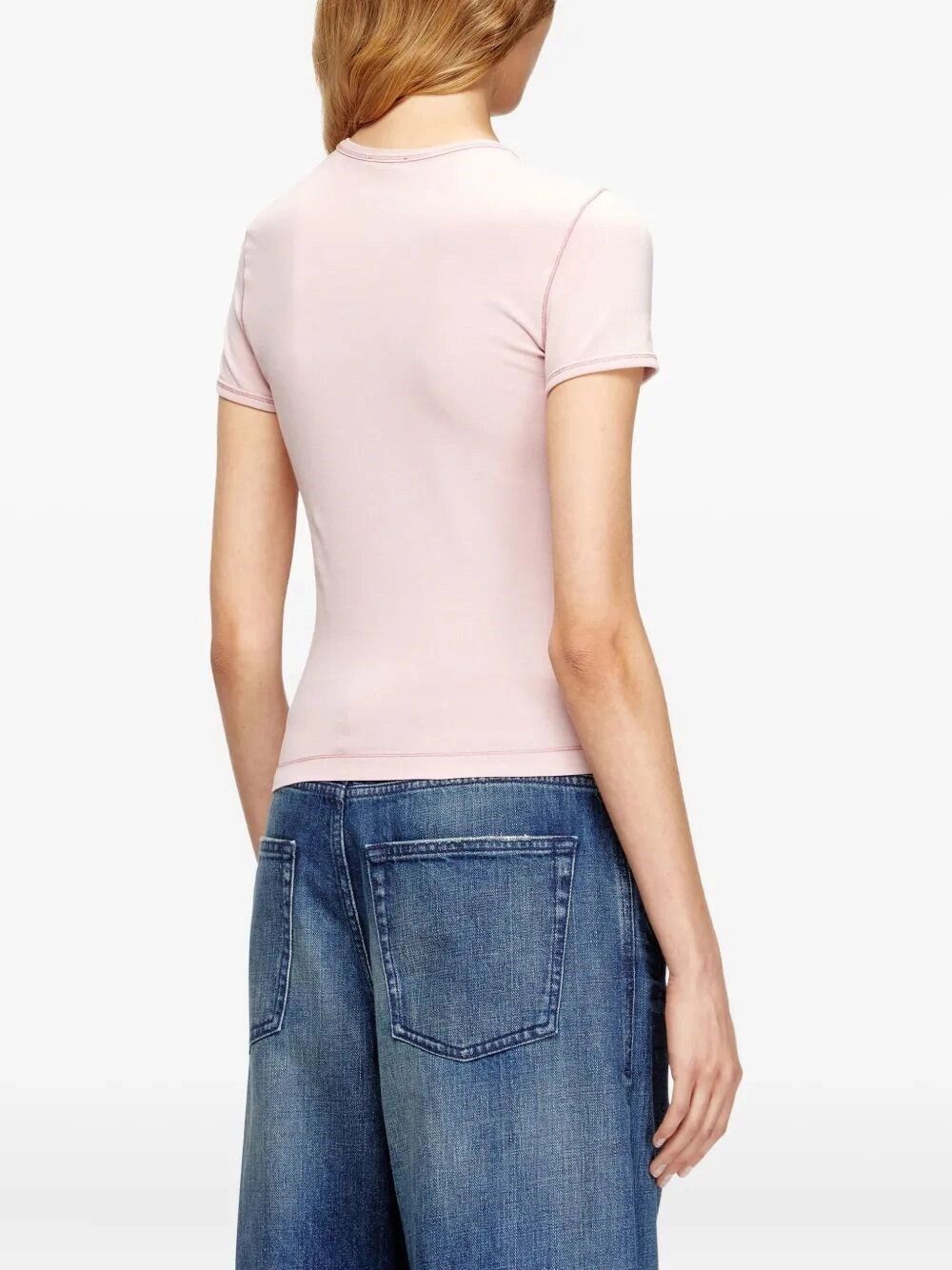 Diesel `T-Uncutieslong-Od` T-Shirt Size L / US 10 / IT 46 - 3 Thumbnail