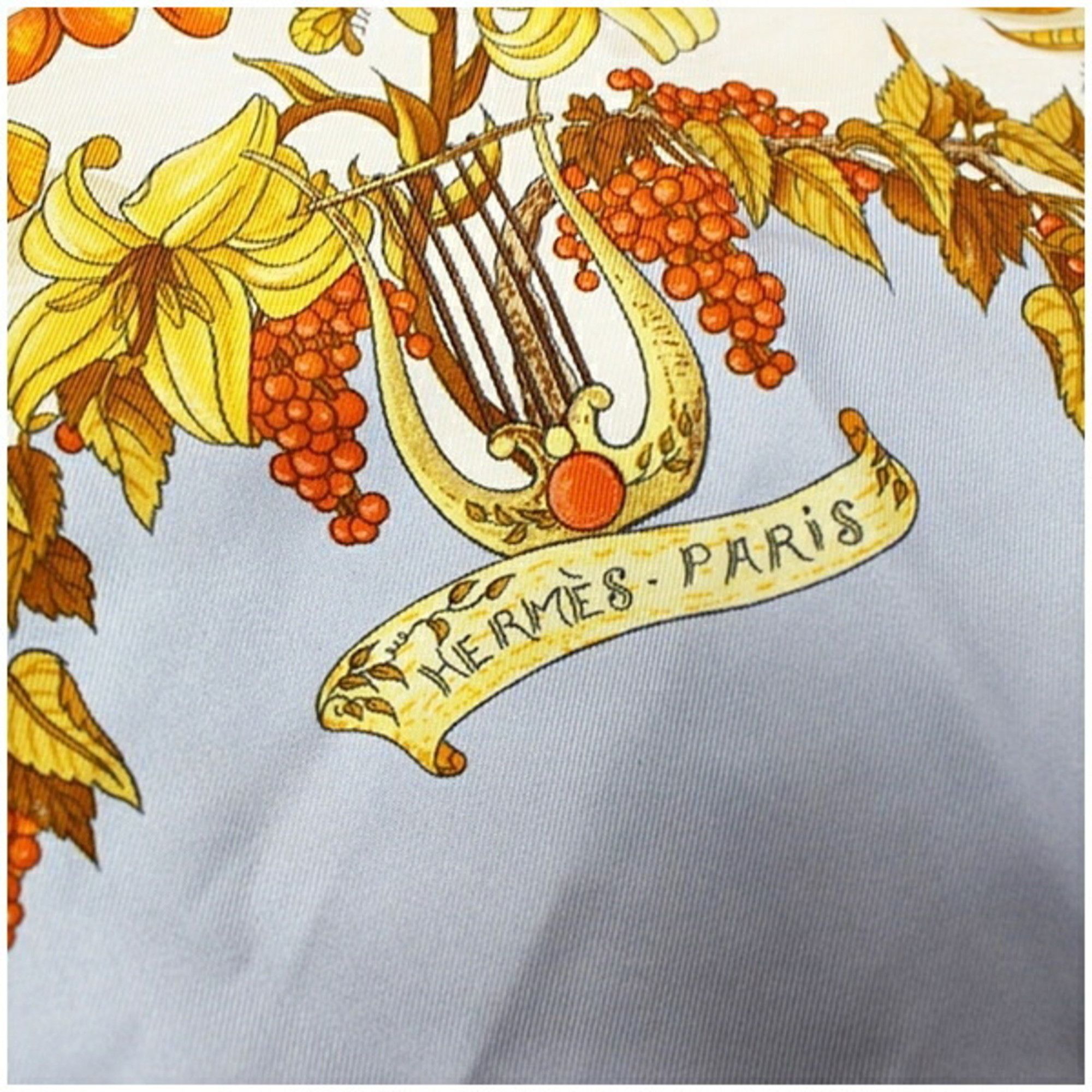 Hermes Hermes Scarf/Muffler Carré 90 "Au Pays de Cocagne" (In Paradise) for Women Size ONE SIZE - 5 Thumbnail