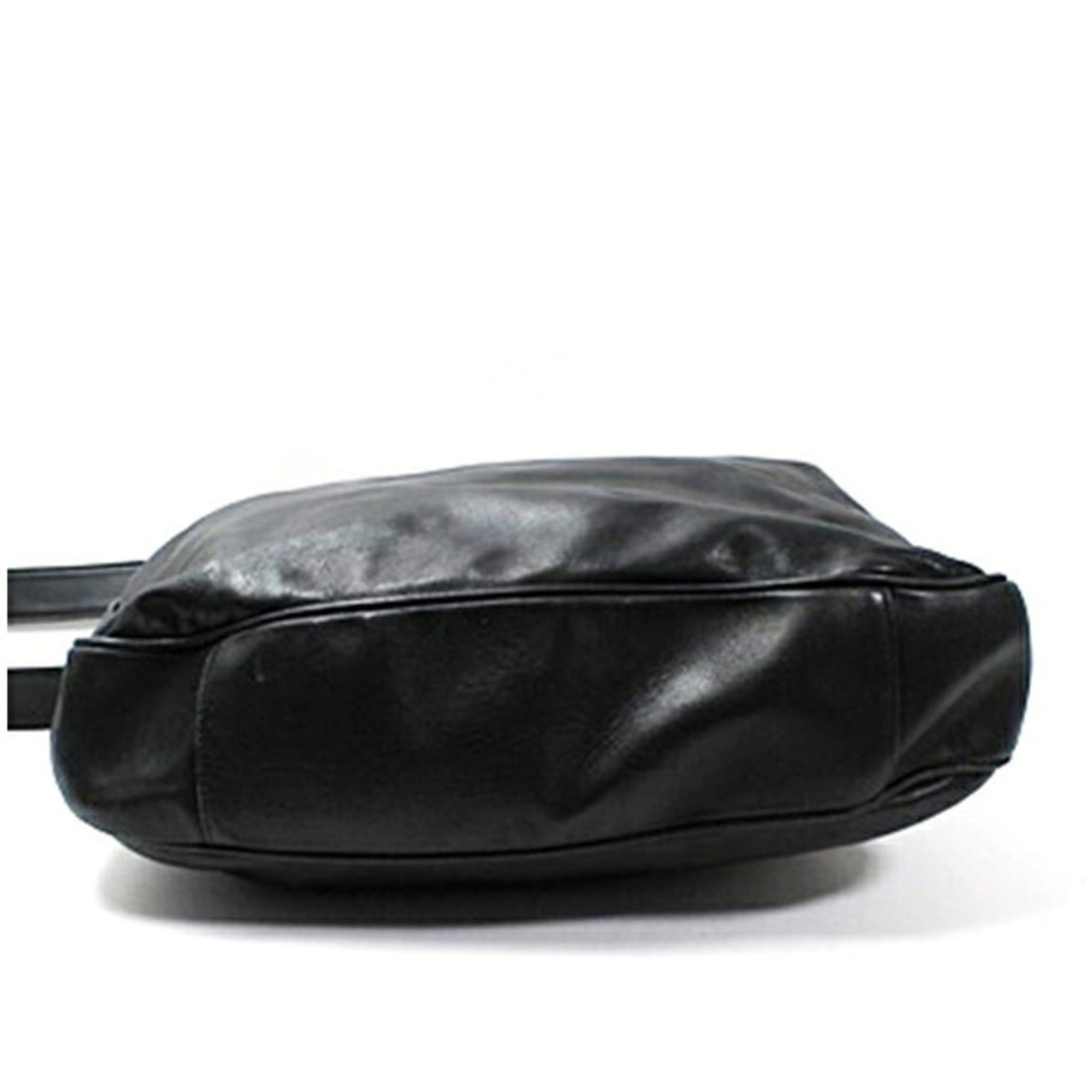 Gucci Gucci Bamboo Shoulder Bag in Black Leather for Women Size ONE SIZE - 5 Thumbnail