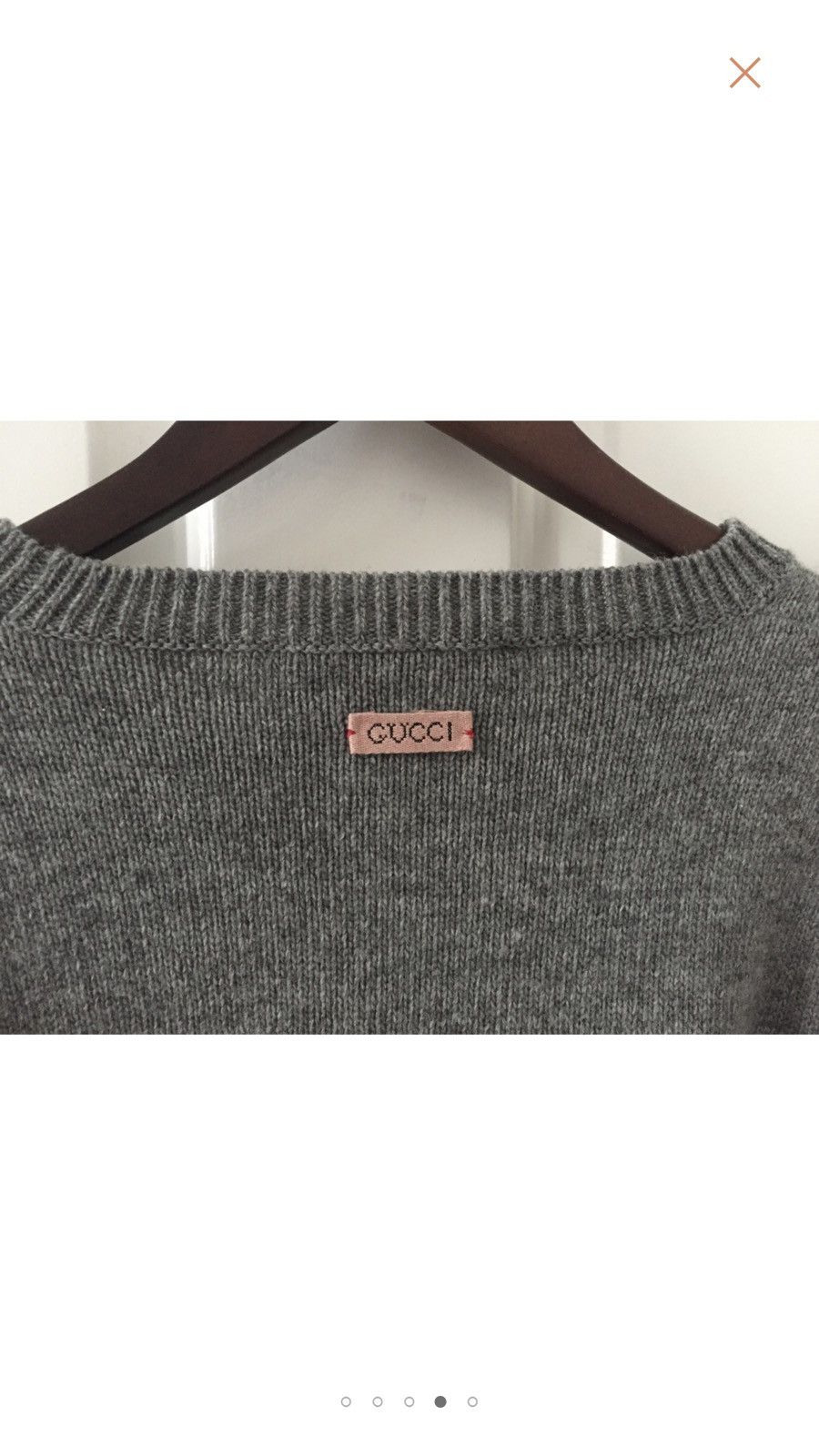 Gucci Gucci Jacquard Wool Snake Sweater | Grailed