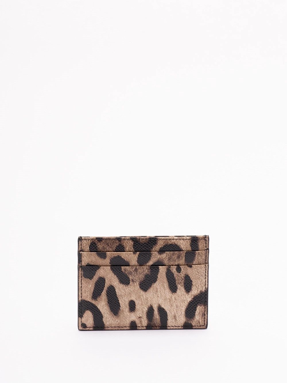 Dolce & Gabbana Leopard Print Card Holder Size ONE SIZE - 2 Thumbnail