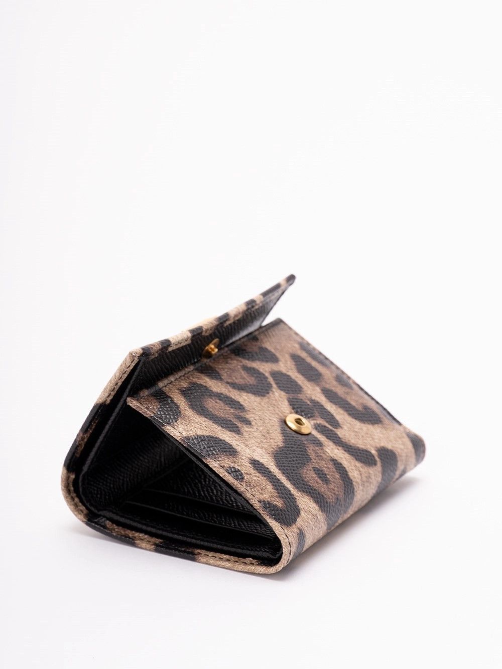 Dolce & Gabbana Leopard Print Wallet Size ONE SIZE - 3 Thumbnail