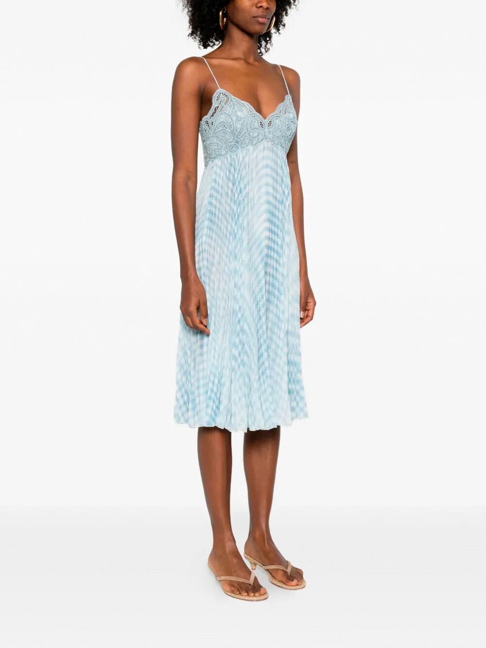 Ermanno Scervino Dress With Embroidery Size M / US 6-8 / IT 42-44 - 3 Thumbnail