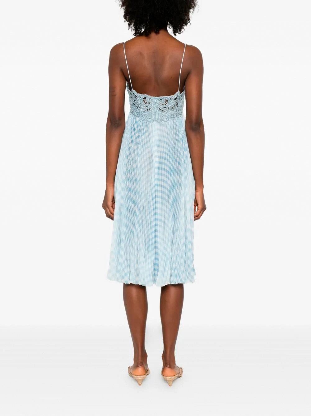 Ermanno Scervino Dress With Embroidery Size M / US 6-8 / IT 42-44 - 4 Thumbnail