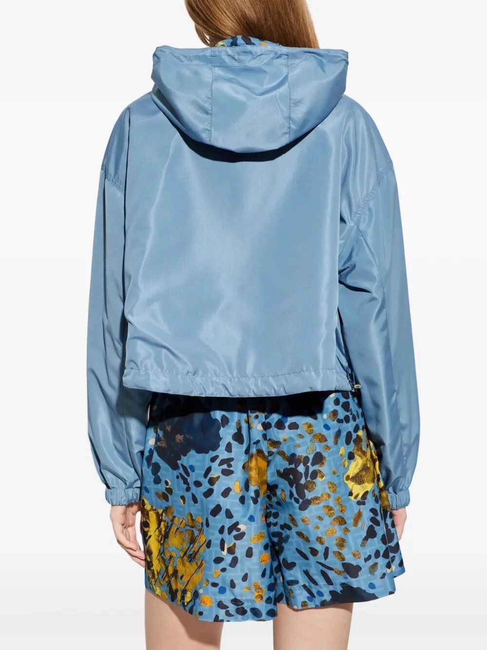 Fendi K-Way Printed Nylon Size L / US 10 / IT 46 - 4 Thumbnail