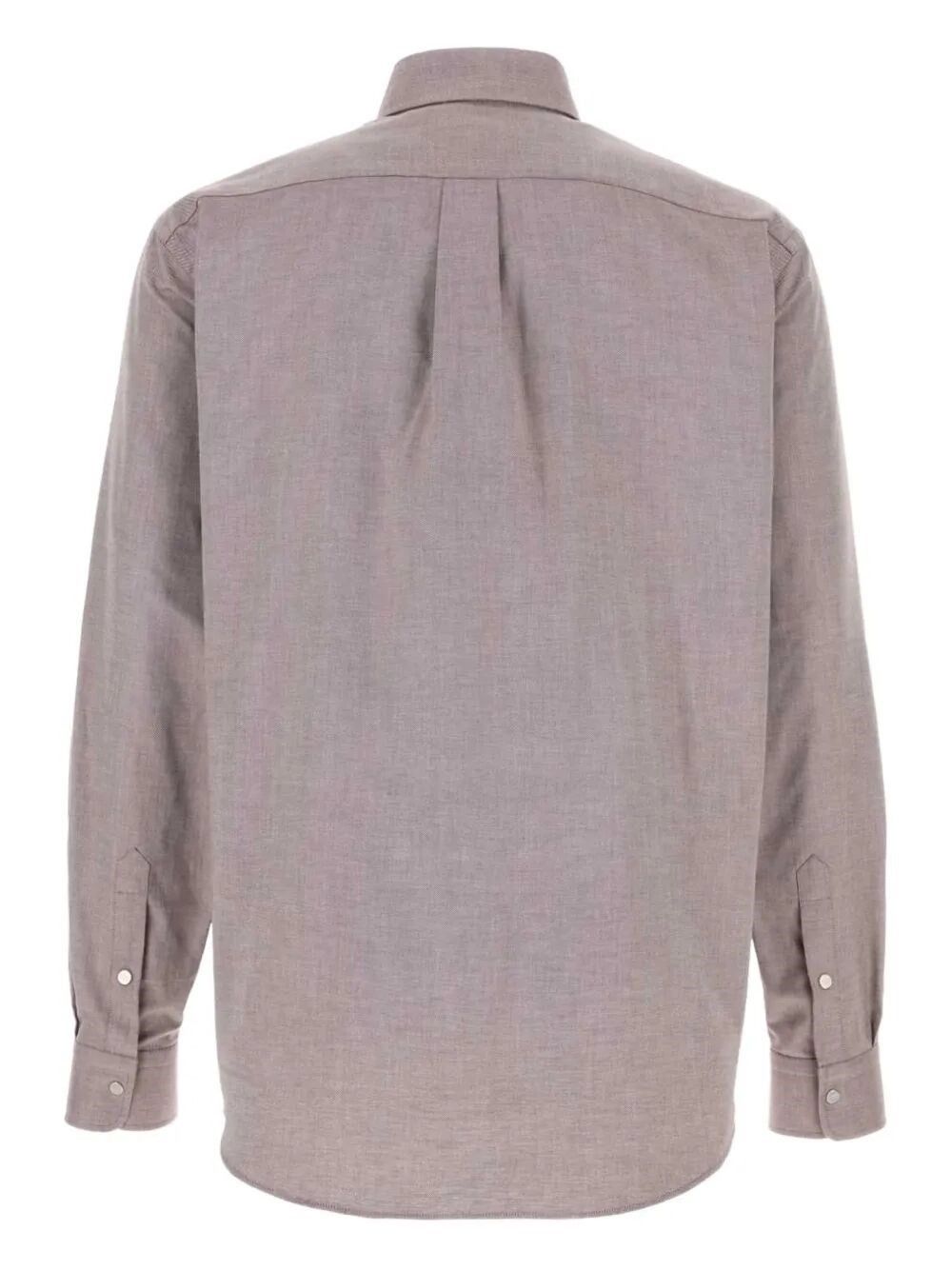 Fendi Shirt With `FF` Embroidery Size US M / EU 48-50 / 2 - 2 Thumbnail