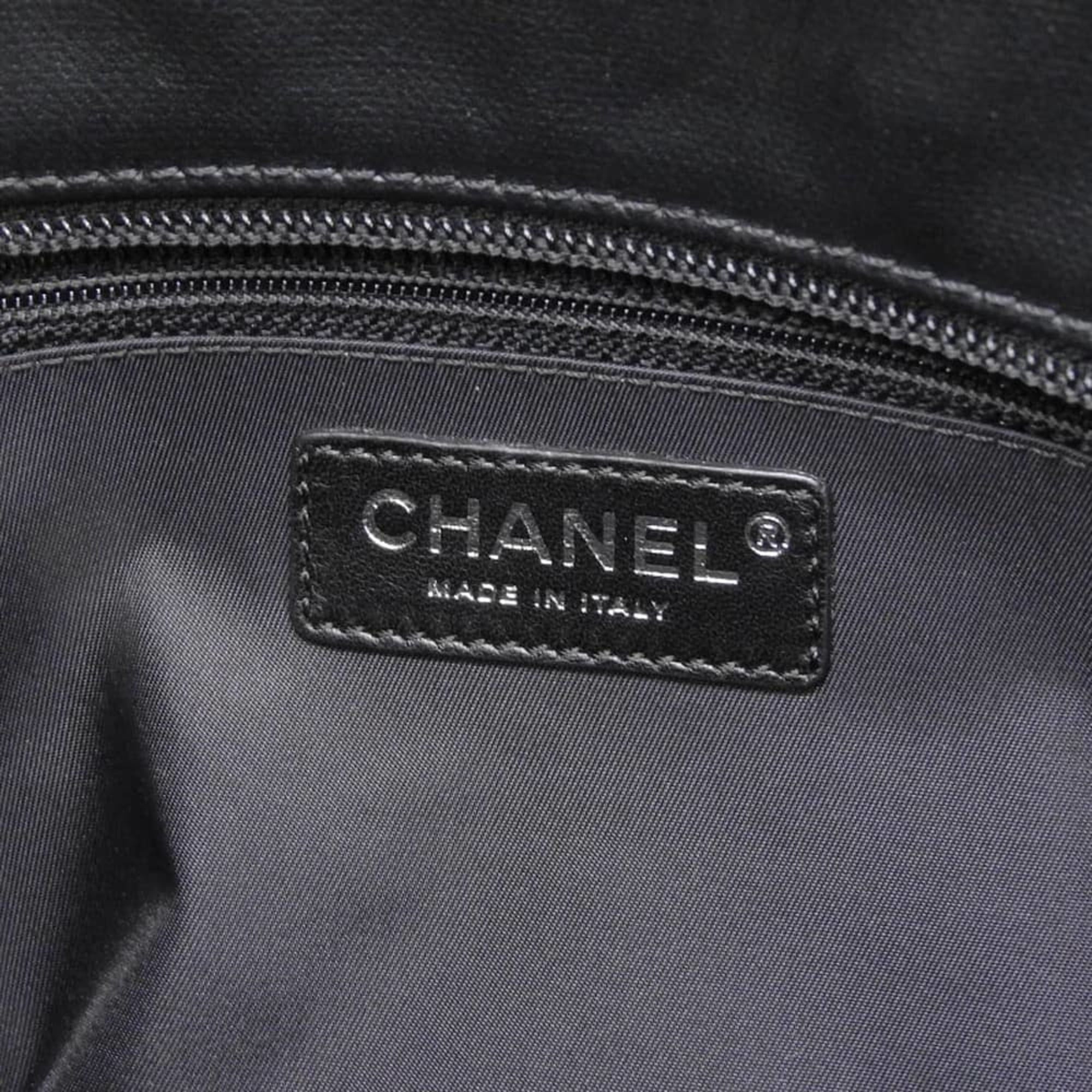 Chanel Like new CHANEL Paris-Biarritz PM A34208 with seal, 1 hand tote bag, coated canvas, black Size ONE SIZE - 7 Thumbnail
