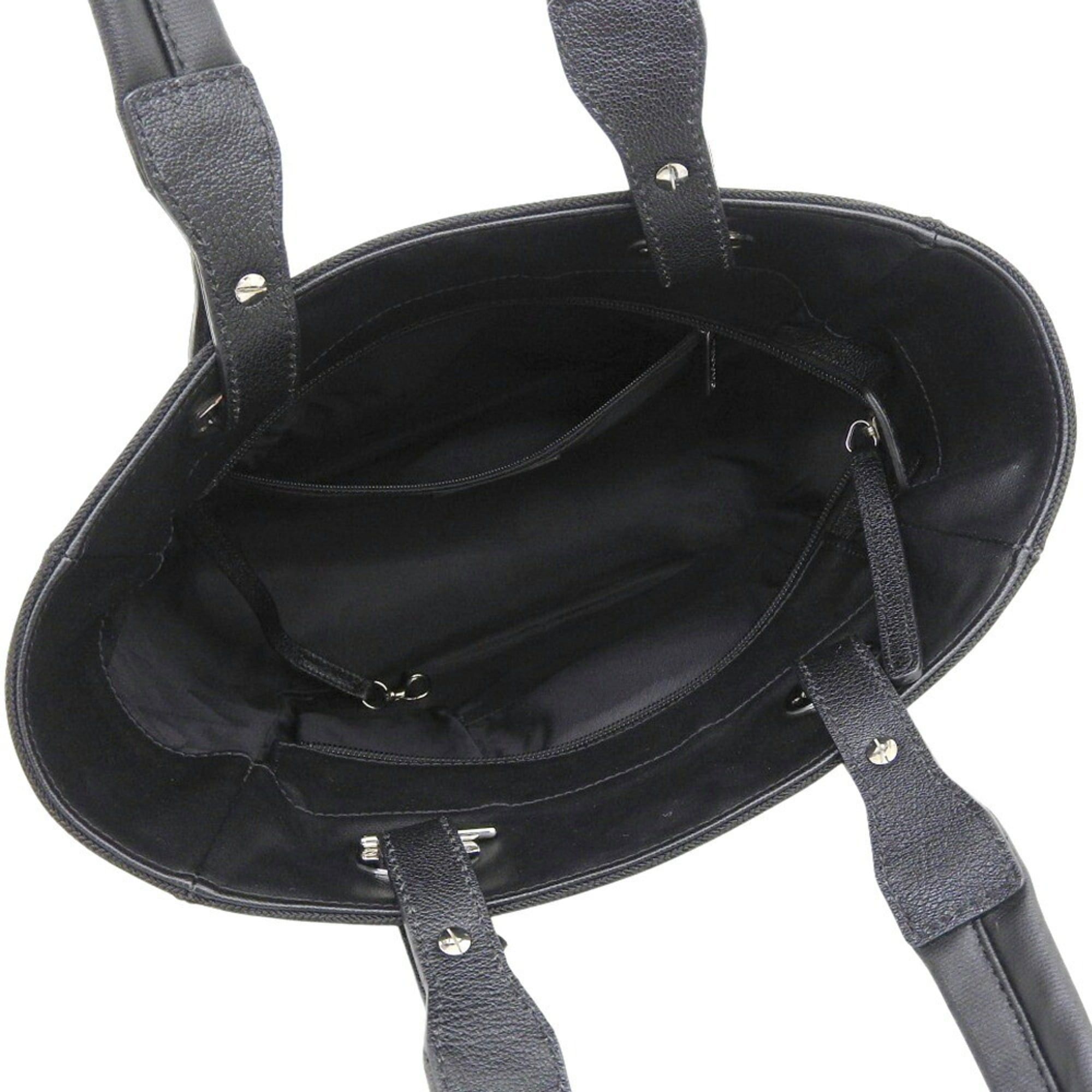 Chanel Like new CHANEL Paris-Biarritz PM A34208 with seal, 1 hand tote bag, coated canvas, black Size ONE SIZE - 3 Thumbnail