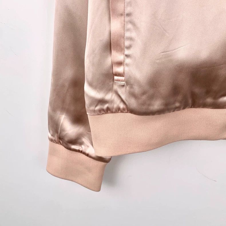 Fendi Fendi Pink Logo Embroidered Zip Jacket Size M / US 6-8 / IT 42-44 - 4 Thumbnail