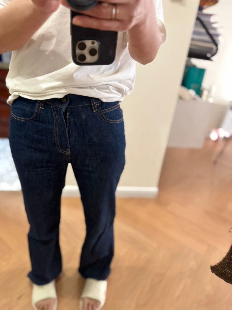 The Row ROW Size 2 Soft Denim Micro Flare Jeans Size US 26 / EU 42 - 3 Thumbnail