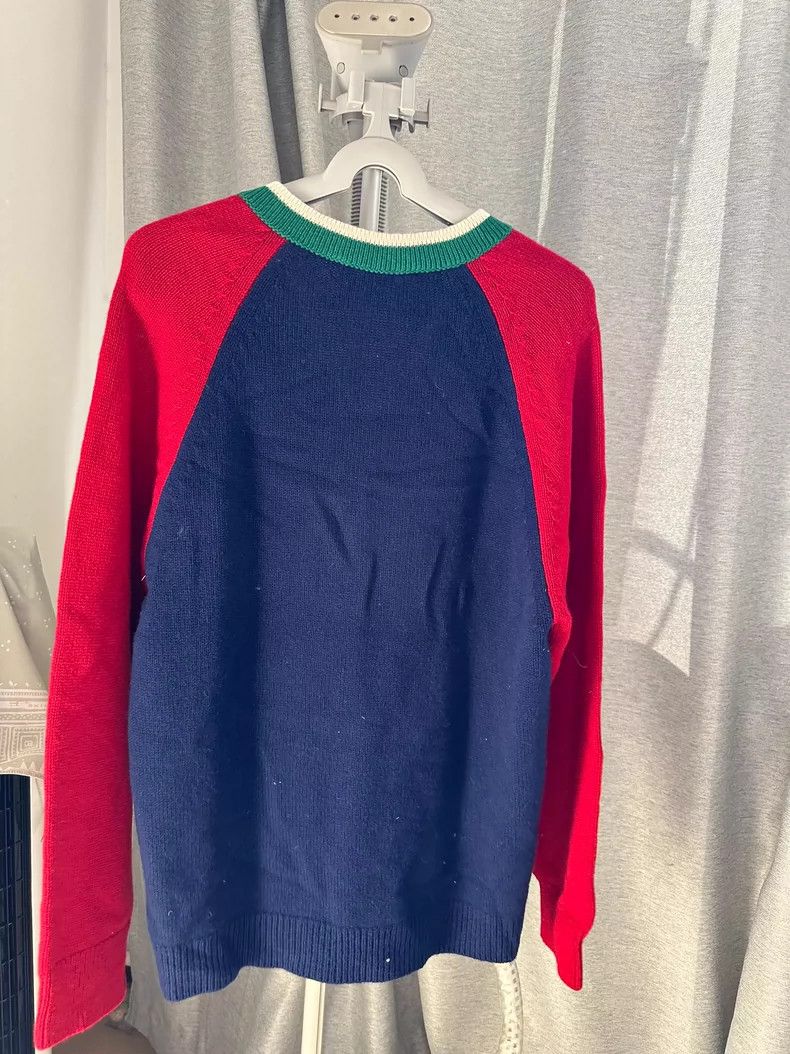 Gucci Gucci Logo V-Neck Wool Sweater Size US M / EU 48-50 / 2 - 5 Thumbnail
