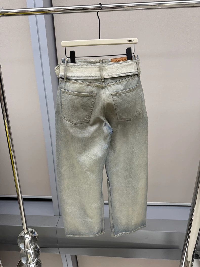 Acne Studios Acne Studios Belted Denim Jeans Size US 34 / EU 50 - 2 Thumbnail