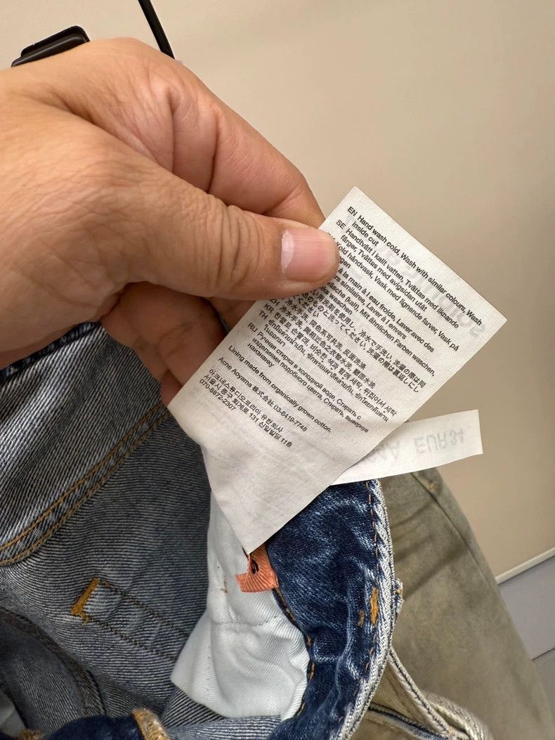 Acne Studios Acne Studios Belted Denim Jeans Size US 34 / EU 50 - 6 Thumbnail