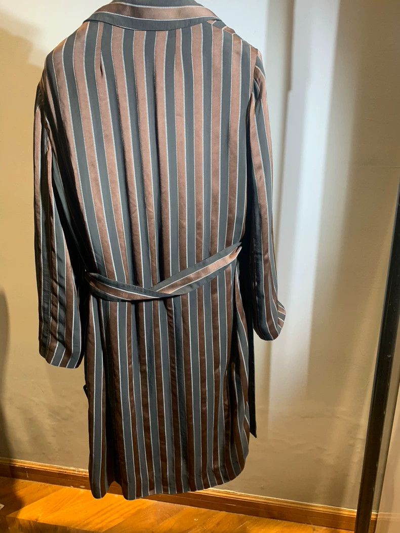 The Row The Row Striped Trench Coat Size US XS / EU 42 / 0 - 2 Thumbnail