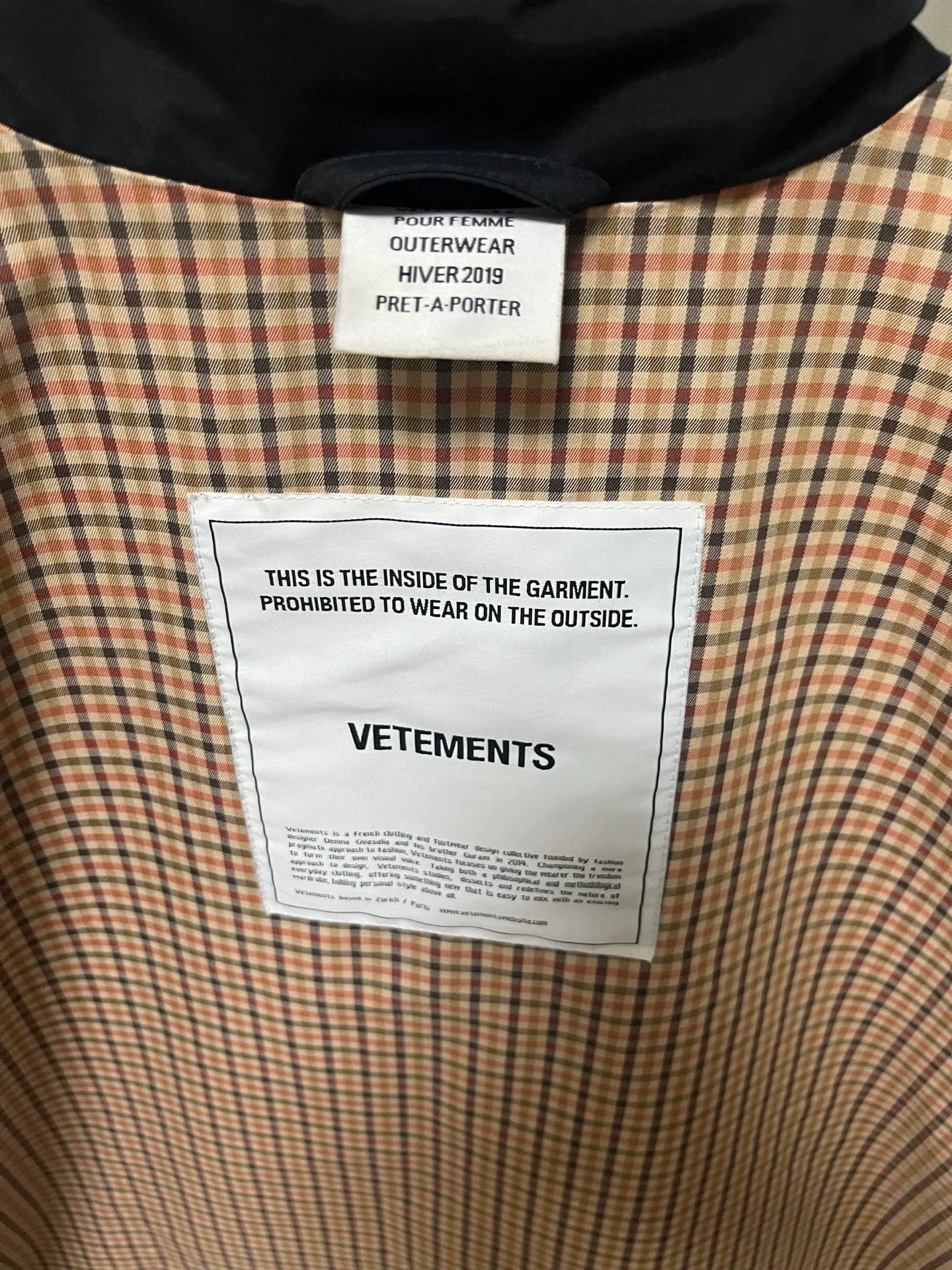 Vetements Vetements 18FW Angel Jacket Size US XS / EU 42 / 0 - 4 Thumbnail