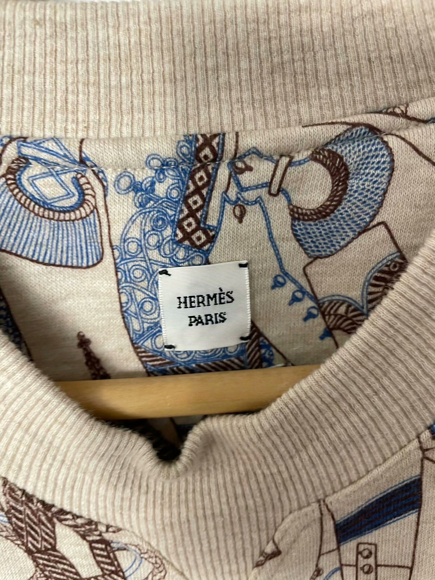 Hermes Hermes Zoave Dragoon Crewneck Sweatshirt Size US XS / EU 42 / 0 - 2 Thumbnail