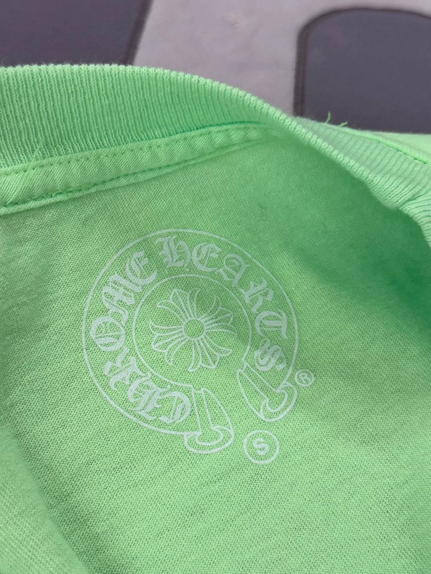 Chrome Hearts Chrome Hearts Neon Green Long Sleeve T-shirt Size US S / EU 44-46 / 1 - 5 Thumbnail