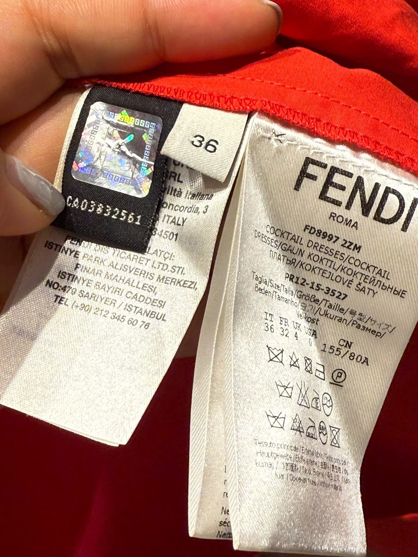 Fendi Fendi Runway Dress Size 36 Size US XS / EU 42 / 0 - 3 Thumbnail