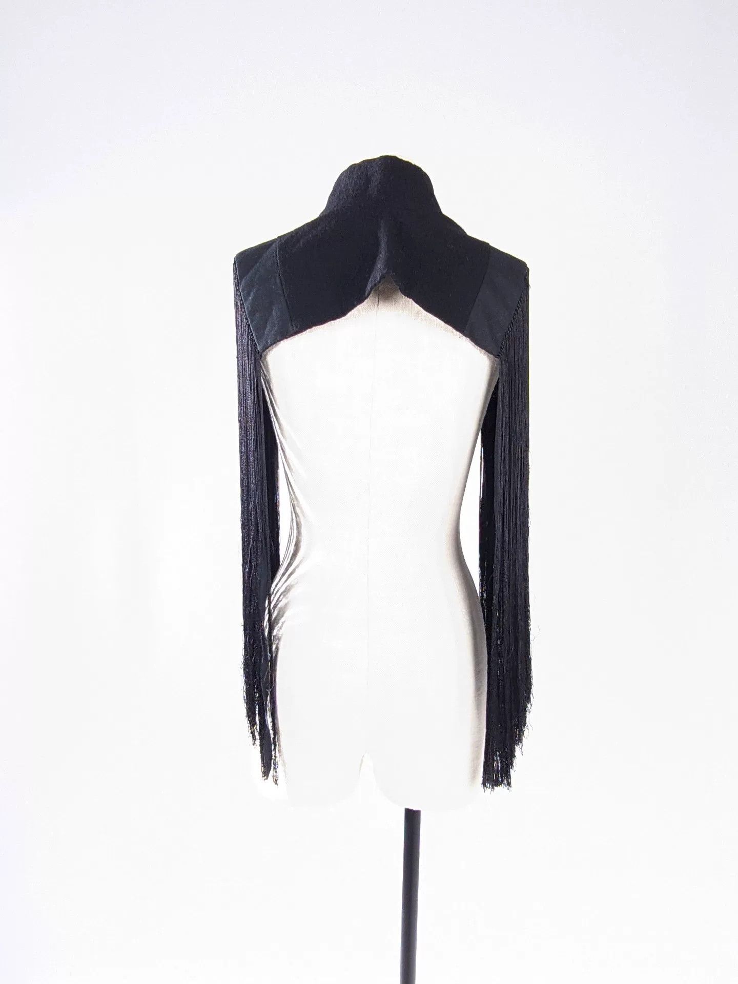 Ann Demeulemeester Ann Demeulemeester Fringe Shawl Coat Size US M / EU 48-50 / 2 - 6 Thumbnail