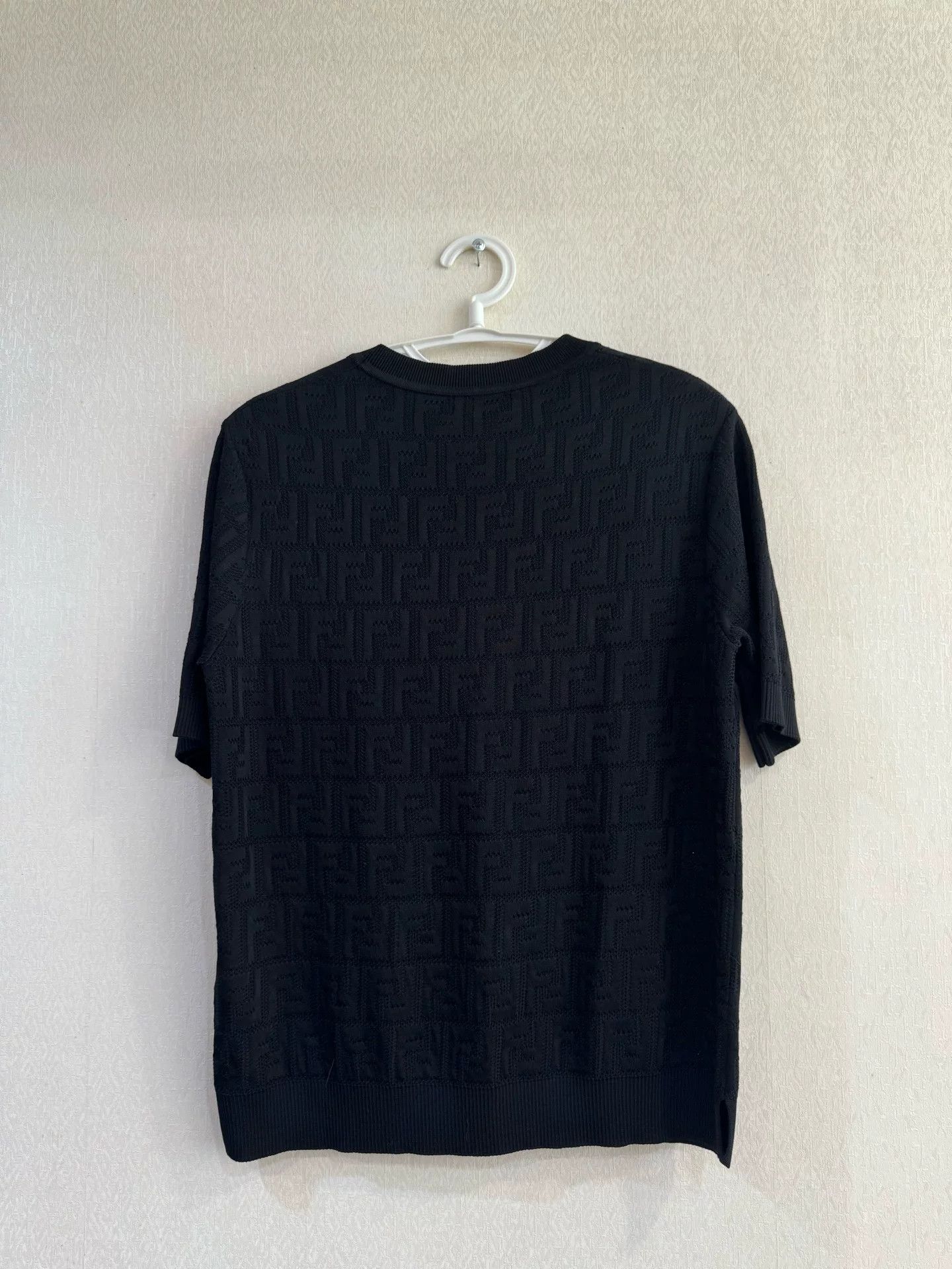 Fendi Fendi Black Cotton Short Sleeve T-shirt Size US S / EU 44-46 / 1 - 2 Thumbnail