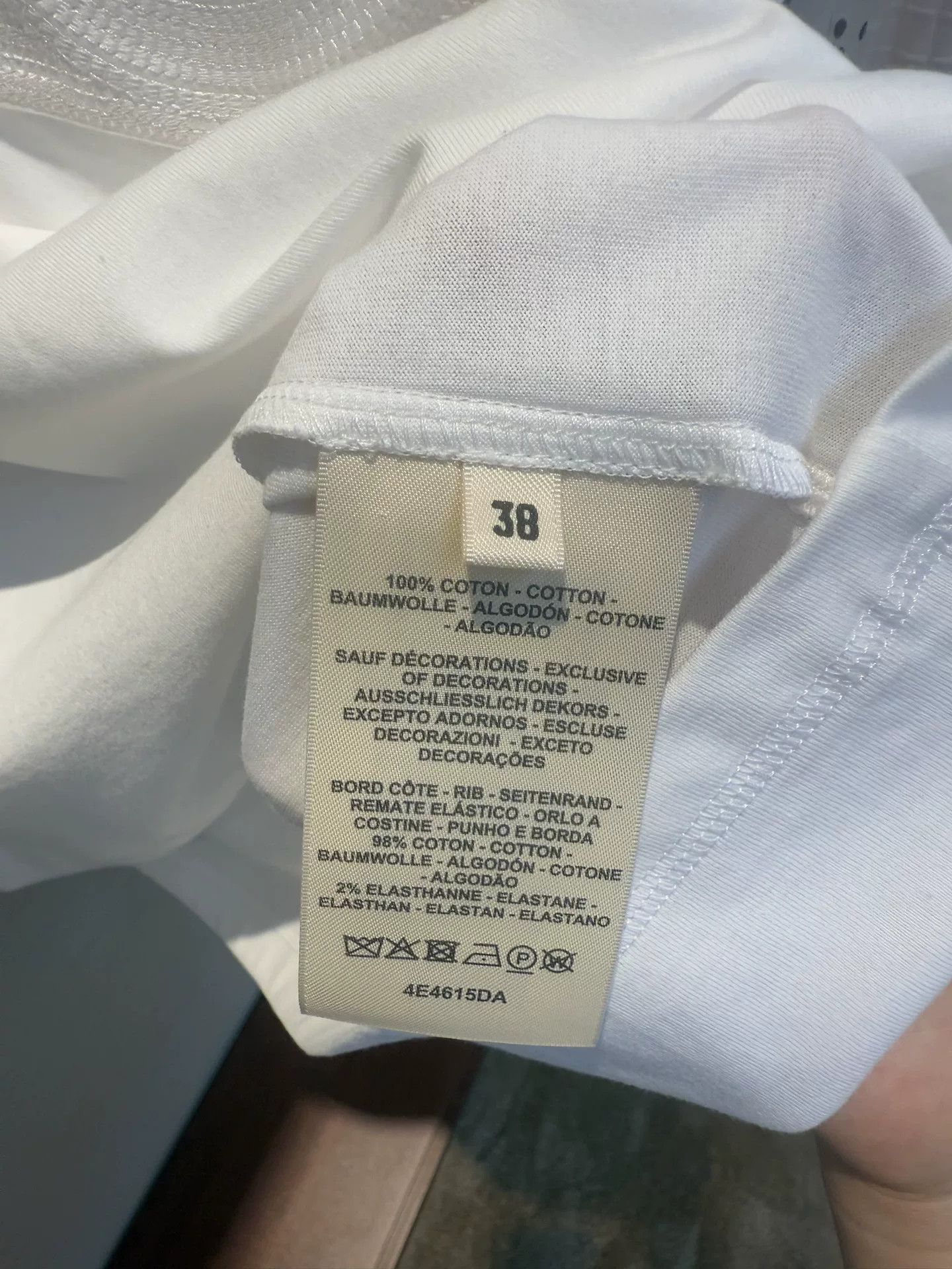 Hermes Hermes White Short Sleeve T-shirt Size US XS / EU 42 / 0 - 2 Thumbnail