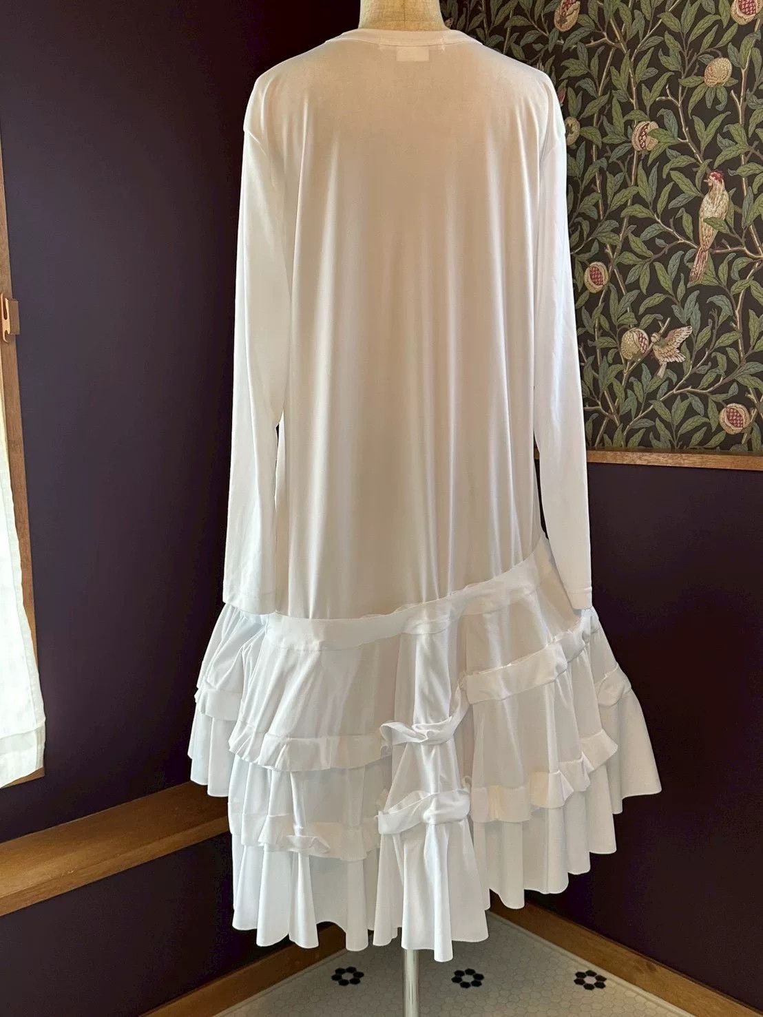 Comme des Garcons COMME des GARÇONS White Layered Dress Size M / US 6-8 / IT 42-44 - 2 Thumbnail