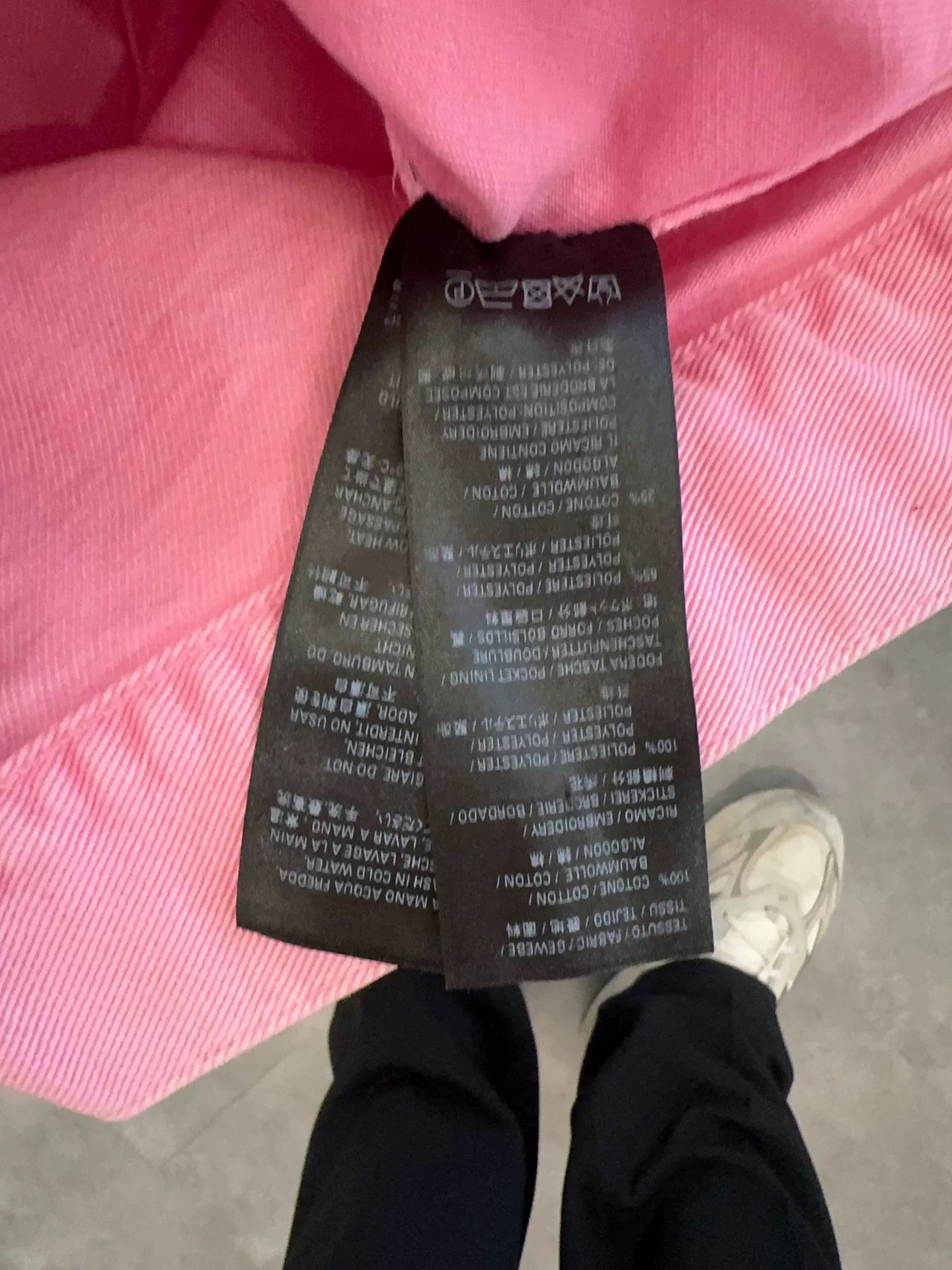 Balenciaga Balenciaga Pink Embroidered Jacket Size US S / EU 44-46 / 1 - 4 Thumbnail
