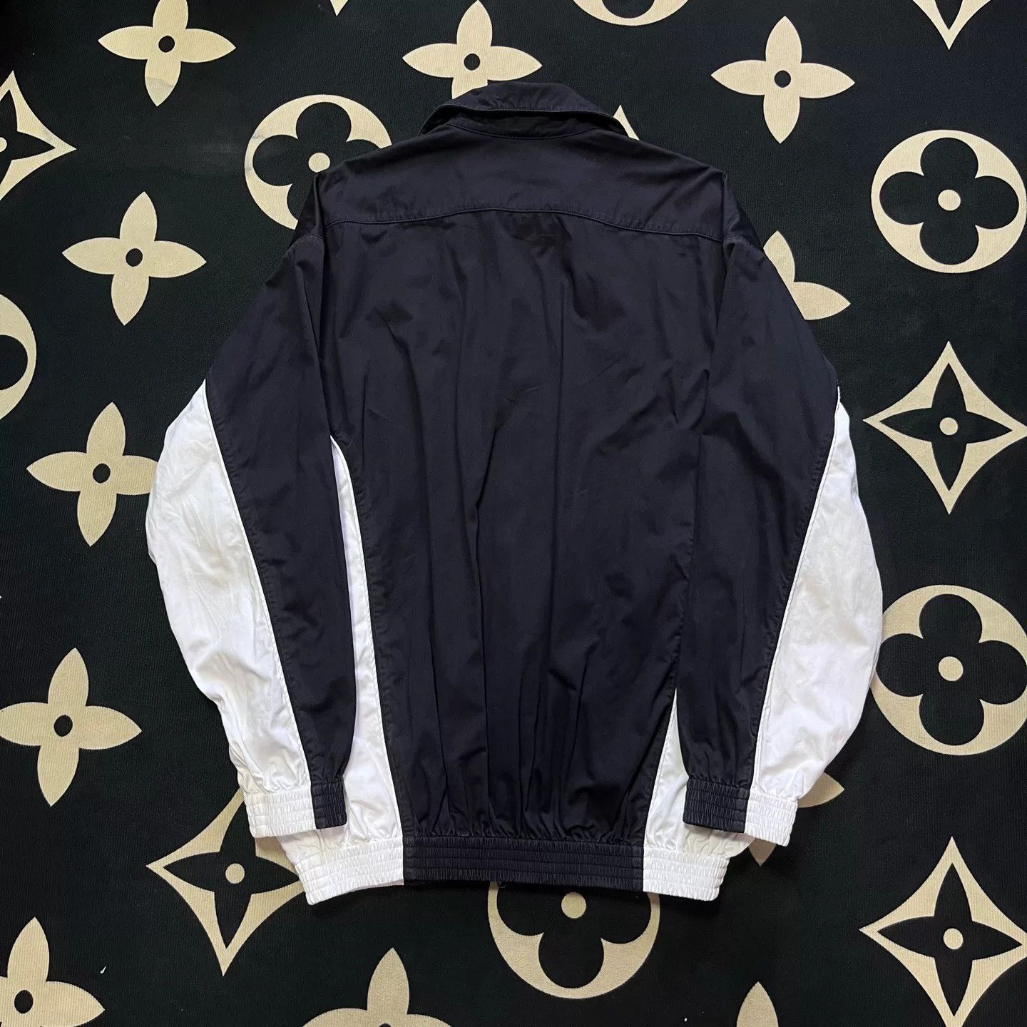Balenciaga Balenciaga Embroidered Logo Varsity Jacket Size US XL / EU 56 / 4 - 2 Thumbnail