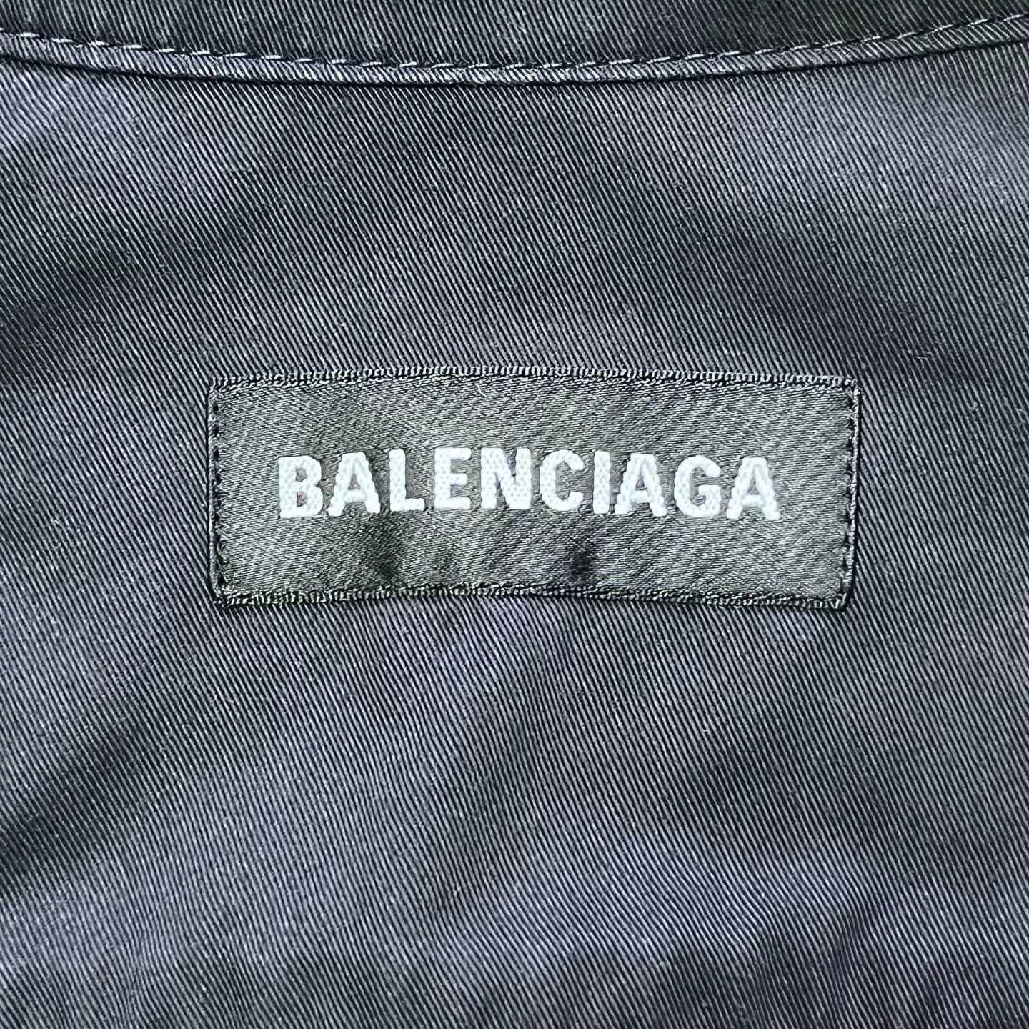 Balenciaga Balenciaga Embroidered Logo Varsity Jacket Size US XL / EU 56 / 4 - 3 Thumbnail