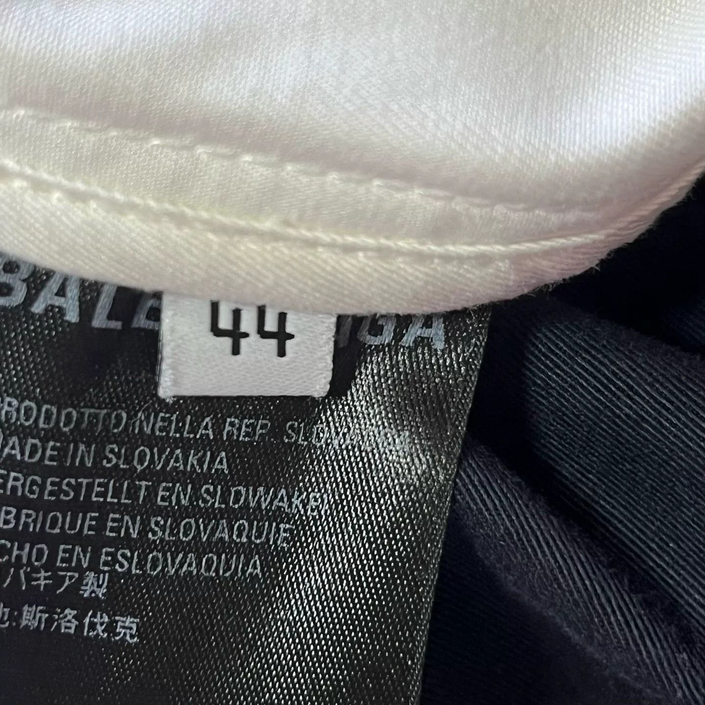 Balenciaga Balenciaga Embroidered Logo Varsity Jacket Size US XL / EU 56 / 4 - 5 Thumbnail
