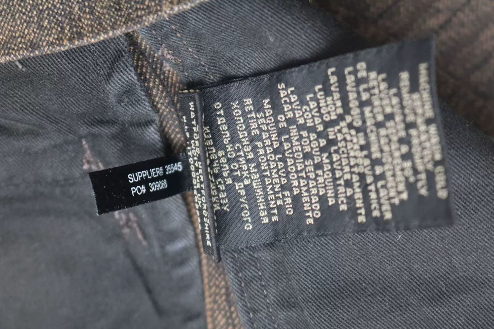 RRL Ralph Lauren RRL Striped Overalls Straight Cargo Pants Size US 32 / EU 48 - 8 Thumbnail
