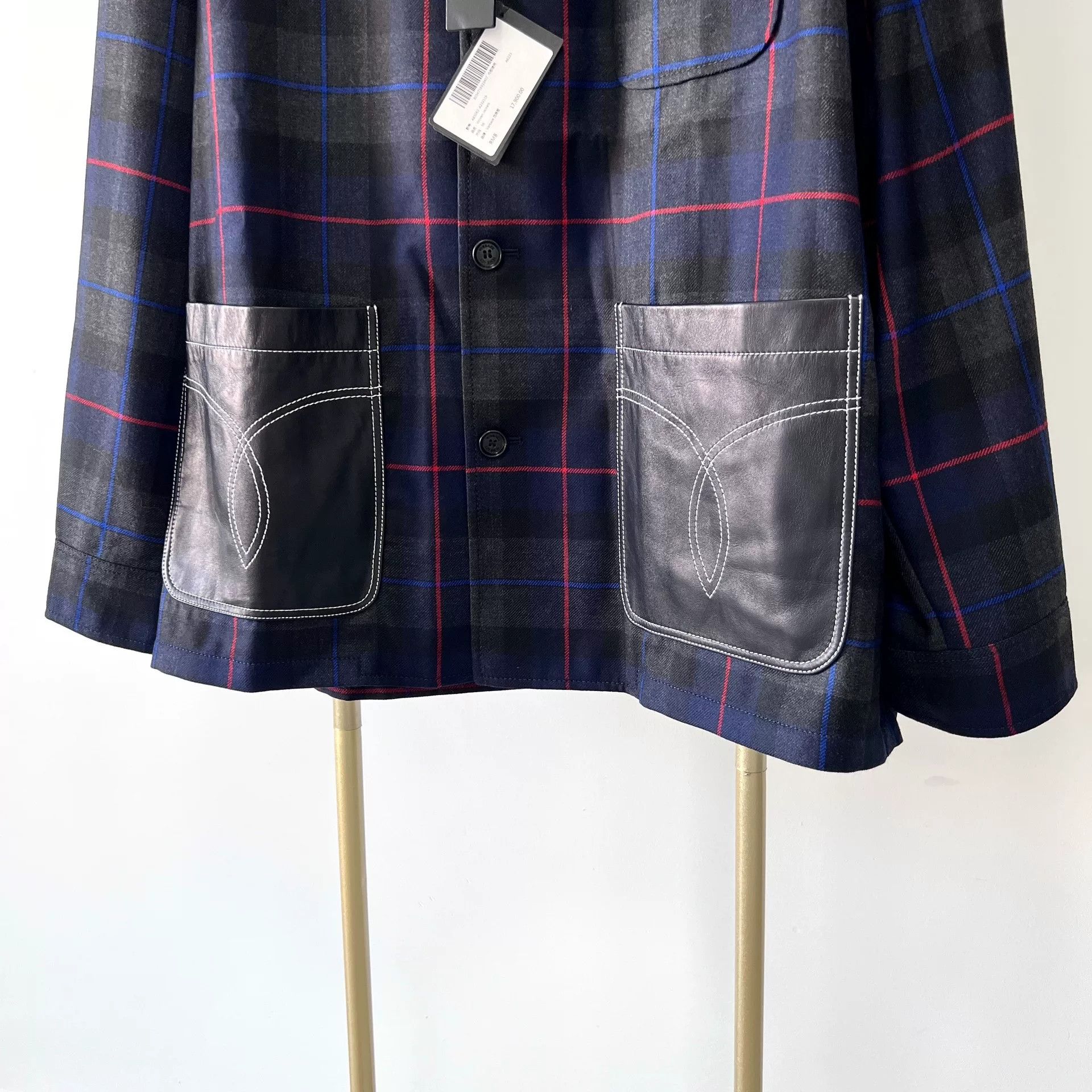 Versace Versace Men's Wool Blend Light Jacket Size US L / EU 52-54 / 3 - 3 Thumbnail