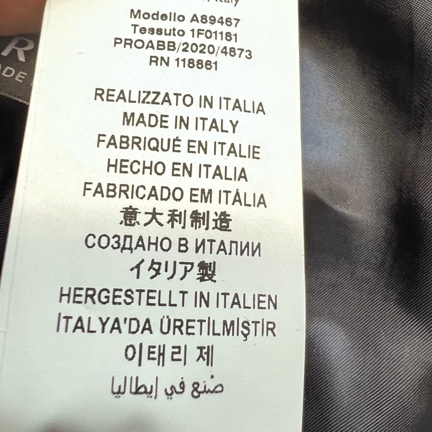 Versace Versace Men's Wool Suit Jacket Size US M / EU 48-50 / 2 - 5 Thumbnail