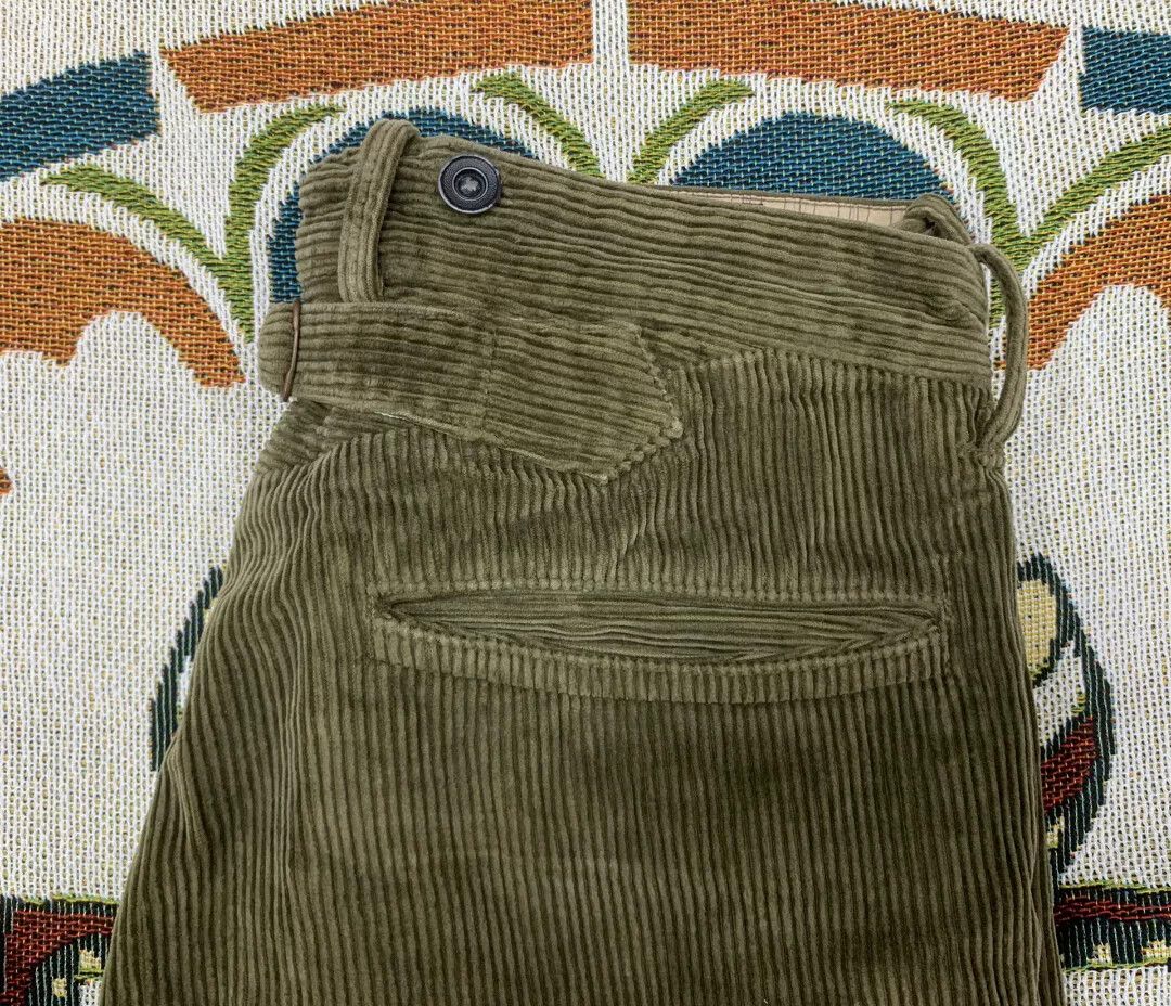 RRL Ralph Lauren RRL Vintage Corduroy Overall Wide-Leg Pants Size US 32 / EU 48 - 4 Thumbnail
