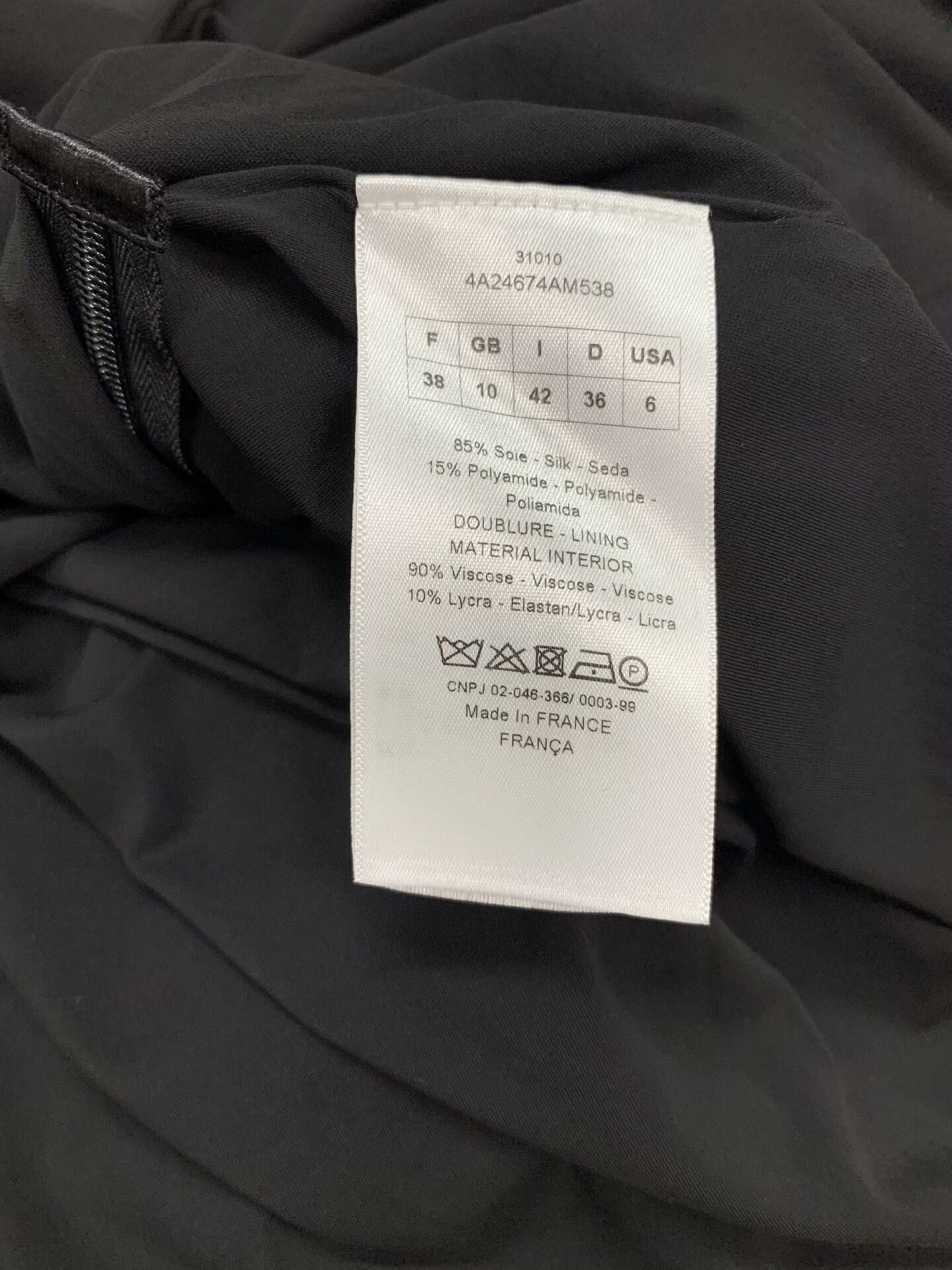 Dior elegant dior dress in silk blend Size US 38 / EU 54 - 4 Thumbnail