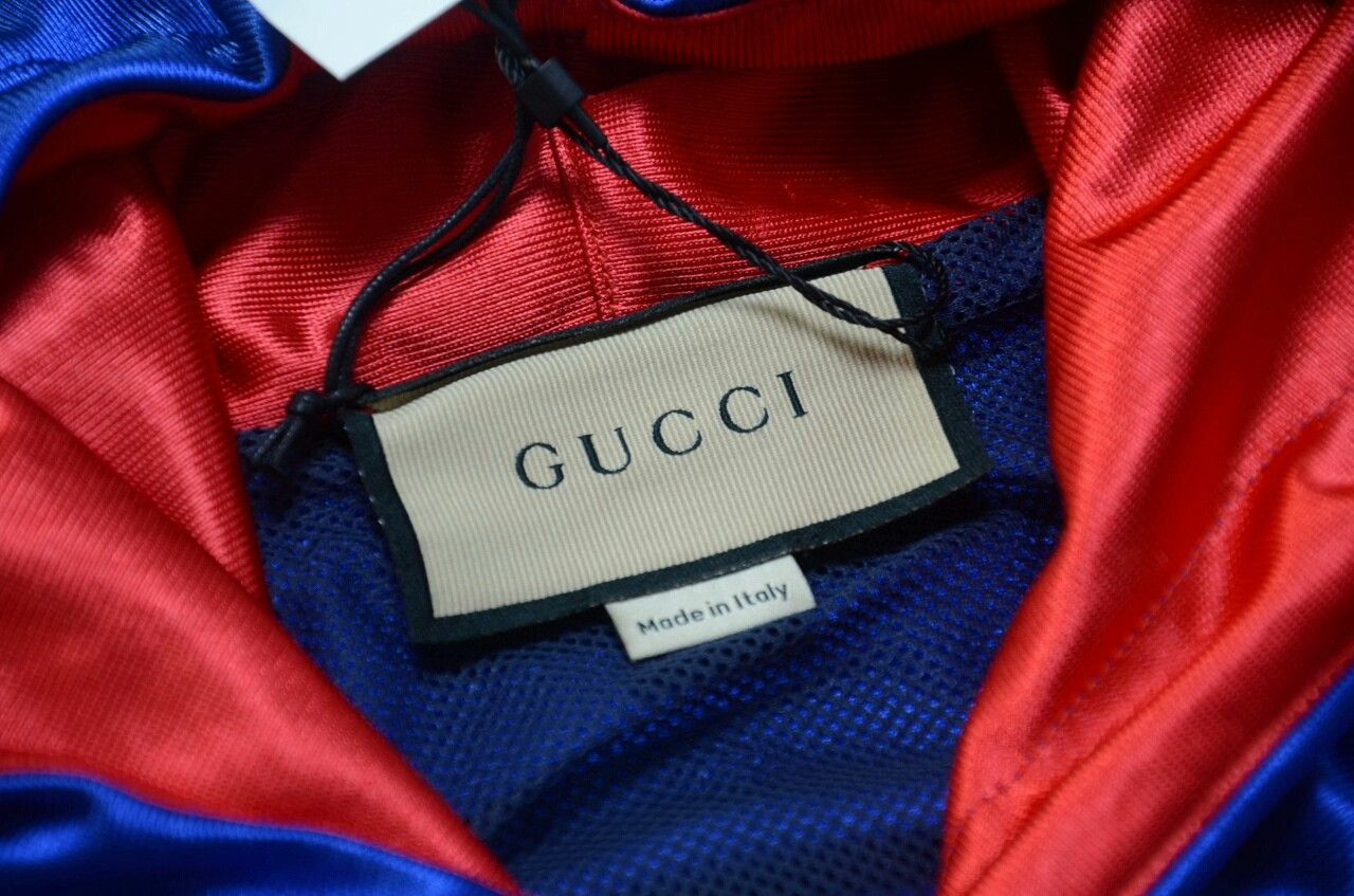 Gucci gucci silk hooded sport jacket sweatshirt Size US M / EU 48-50 / 2 - 7 Thumbnail