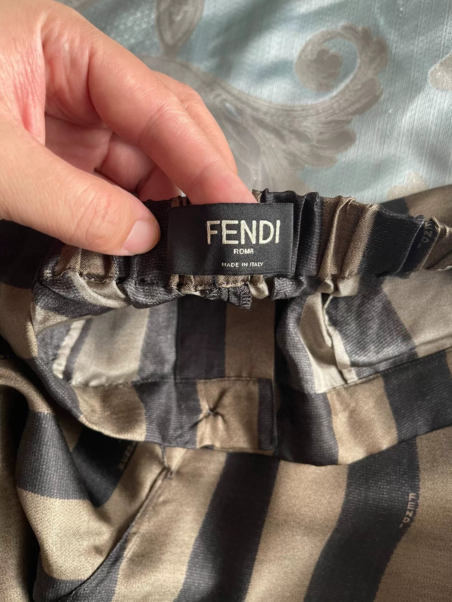 Fendi fendi men's summer striped pants size 48 Size US 38 / EU 54 - 5 Thumbnail