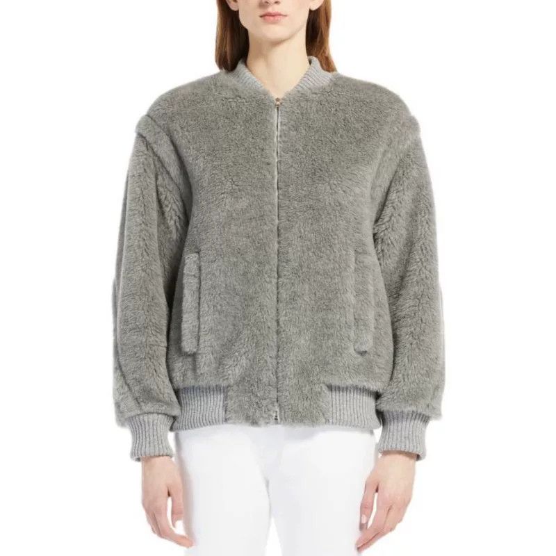Max Mara maxmara arcella faux fur bomber jacket Size US S / EU 44-46 / 1 - 3 Thumbnail
