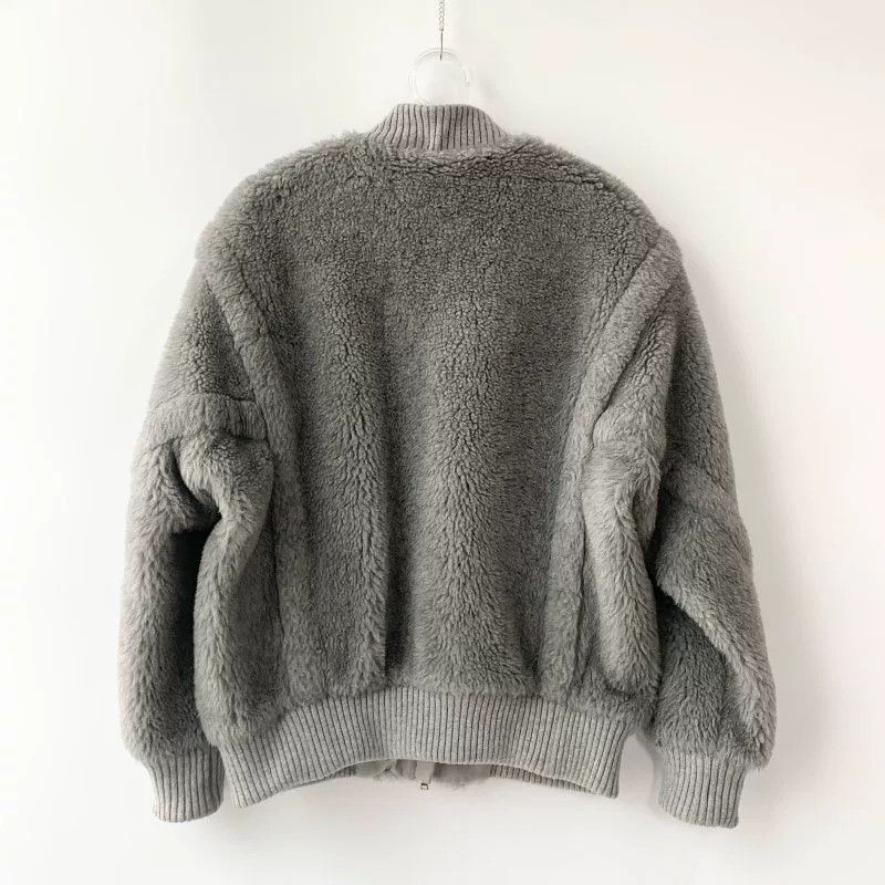 Max Mara maxmara arcella faux fur bomber jacket Size US S / EU 44-46 / 1 - 2 Thumbnail