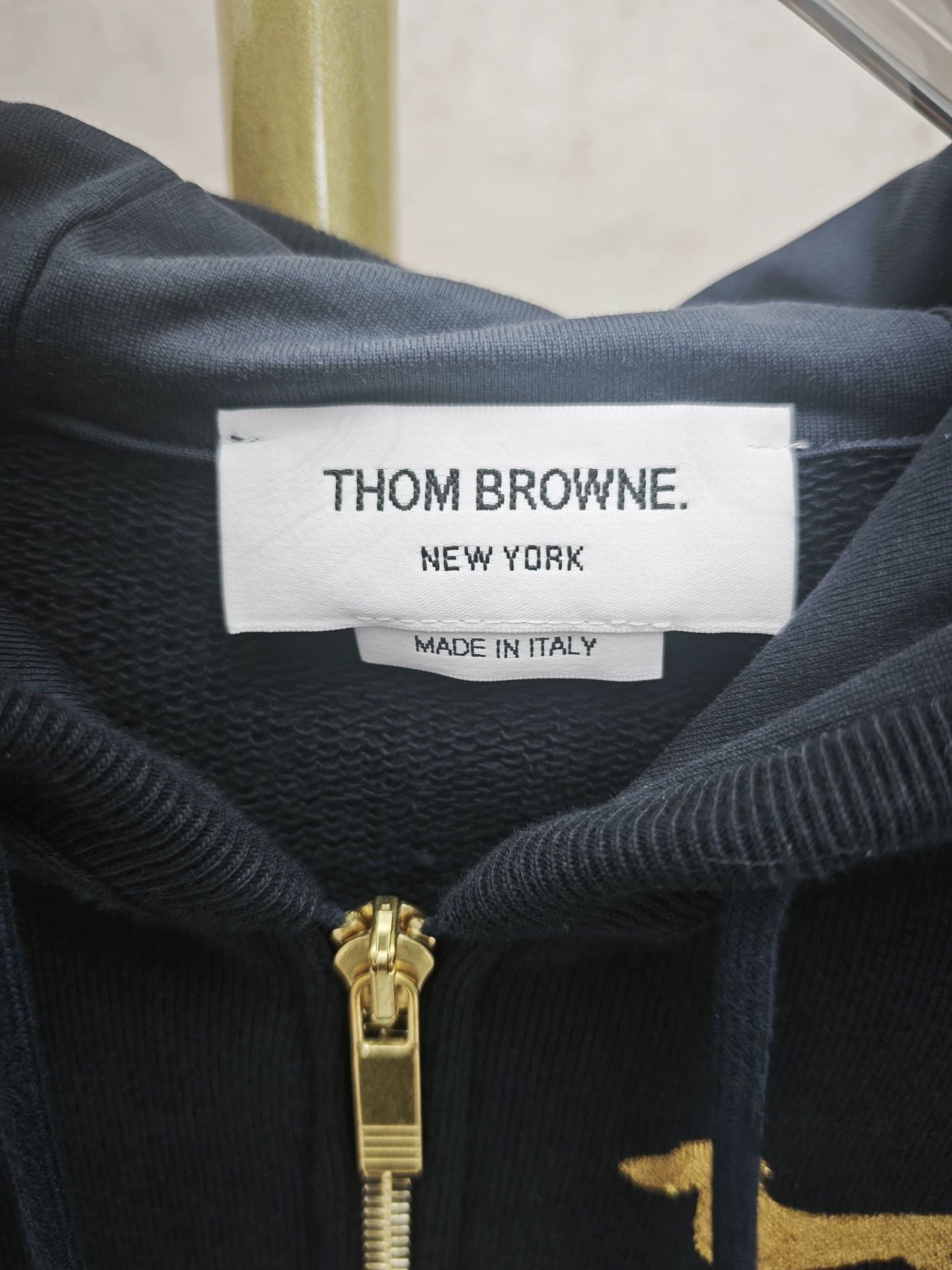 Thom Browne thom browne navy dog embroidery hoodie Size US XXS / EU 40 - 4 Thumbnail