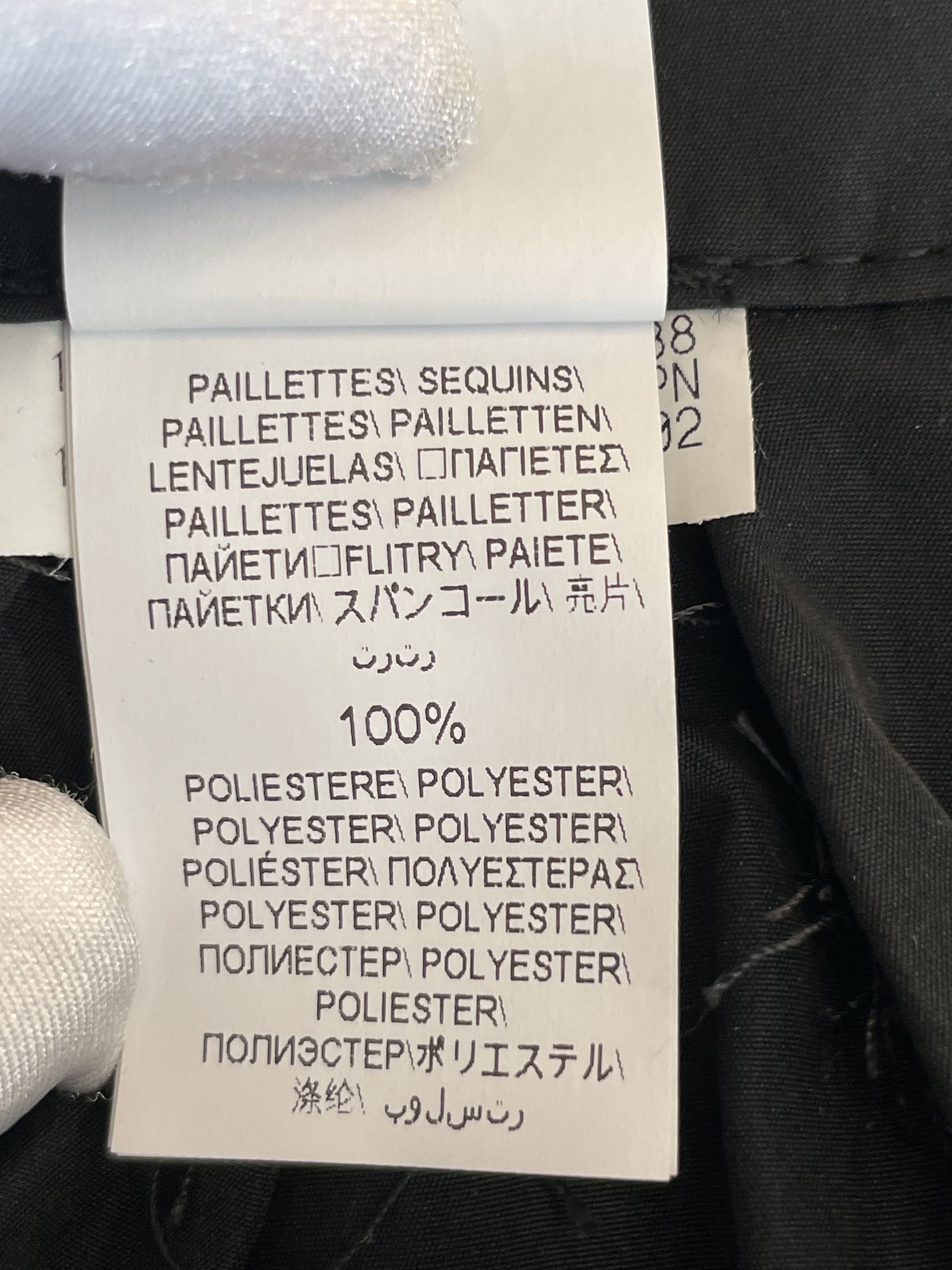 Brunello Cucinelli stylish black gray sequined long skirt Size US 38 / EU 54 - 8 Thumbnail