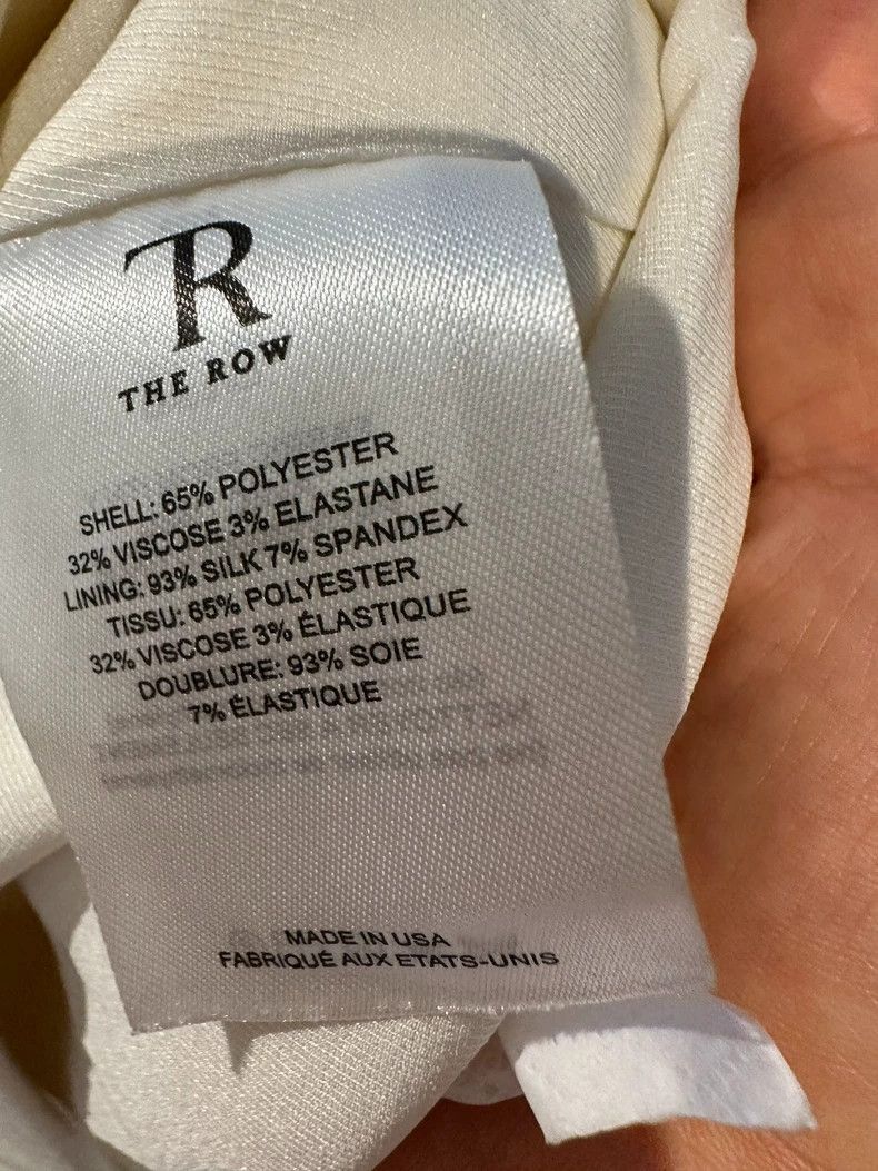 The Row The Row White Sleeveless Dress Size US XS / EU 42 / 0 - 3 Thumbnail