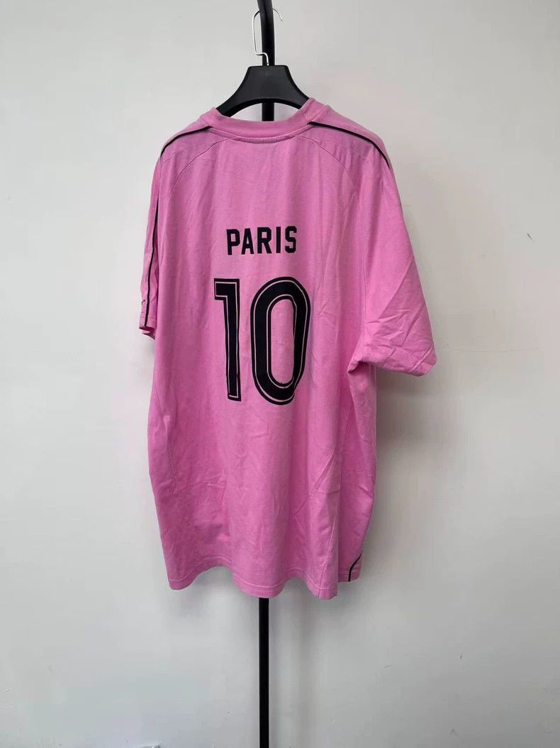 Balenciaga Balenciaga Soccer SS24 Logo Print T-Shirt Size US XL / EU 56 / 4 - 2 Thumbnail