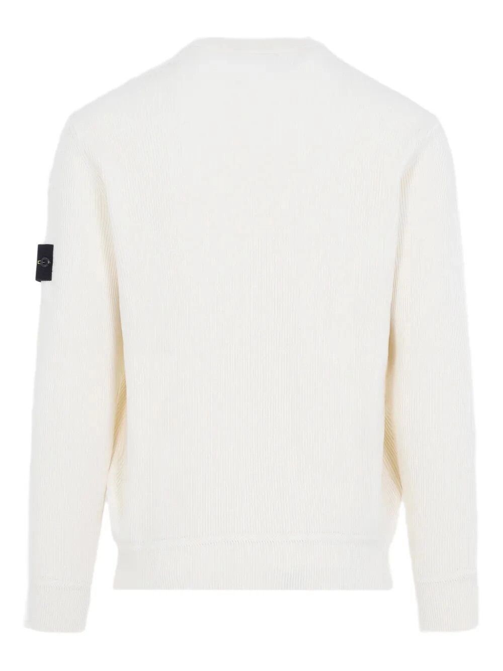 Stone Island Ribbed Soft Organic Cotton Crewneck Size US XL / EU 56 / 4 - 2 Thumbnail