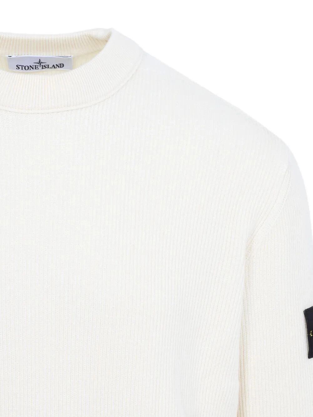 Stone Island Ribbed Soft Organic Cotton Crewneck Size US XL / EU 56 / 4 - 3 Thumbnail