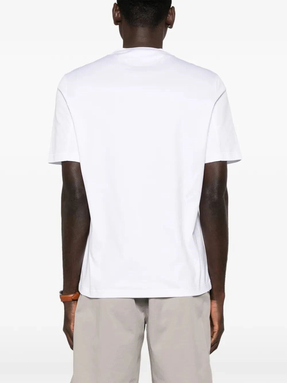 Brunello Cucinelli Crew-Neck T-Shirt With Logo Size US S / EU 44-46 / 1 - 5 Thumbnail