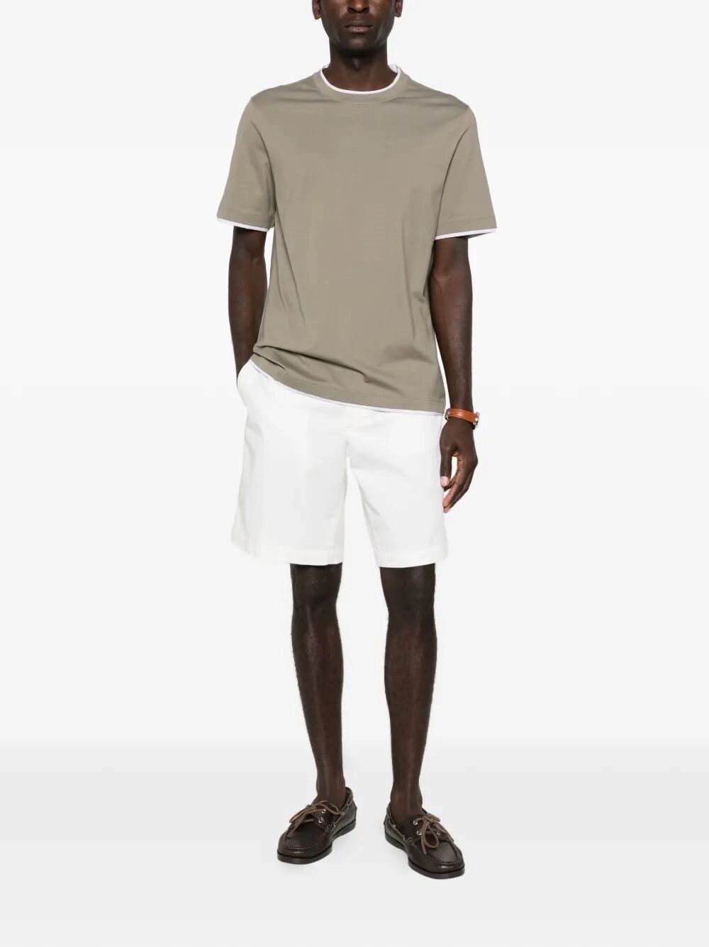 Brunello Cucinelli T-Shirt With Faux-Layering Size US XXL / EU 58 / 5 - 2 Thumbnail