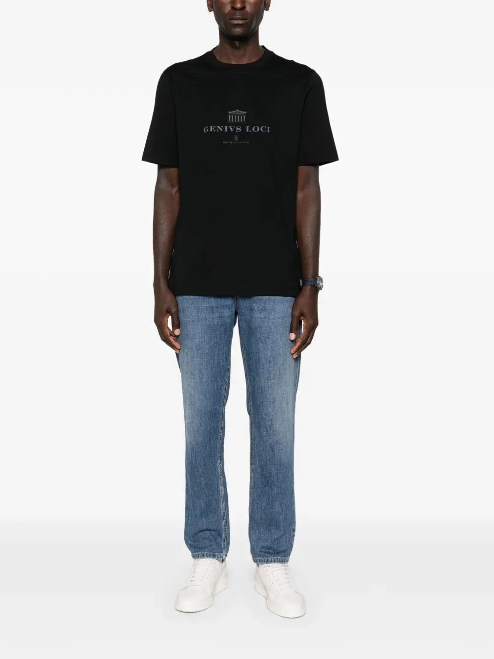 Brunello Cucinelli Crew-Neck T-Shirt Size US L / EU 52-54 / 3 - 2 Thumbnail