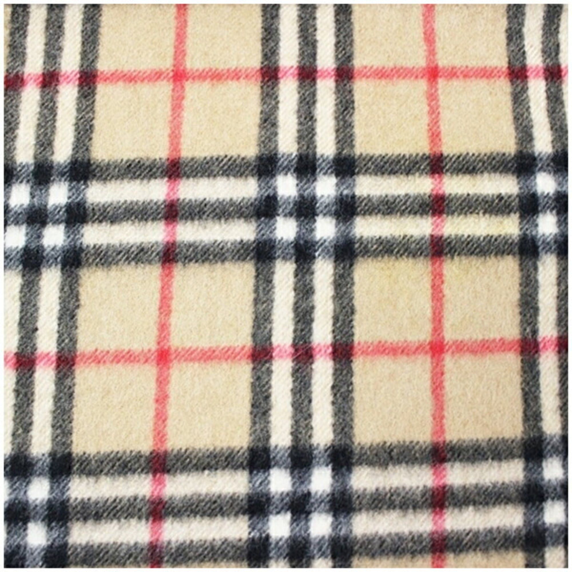 Burberry Burberry Cashmere Scarf, Camel x Check, 144 30 cm, for Men and Women Size ONE SIZE - 7 Thumbnail