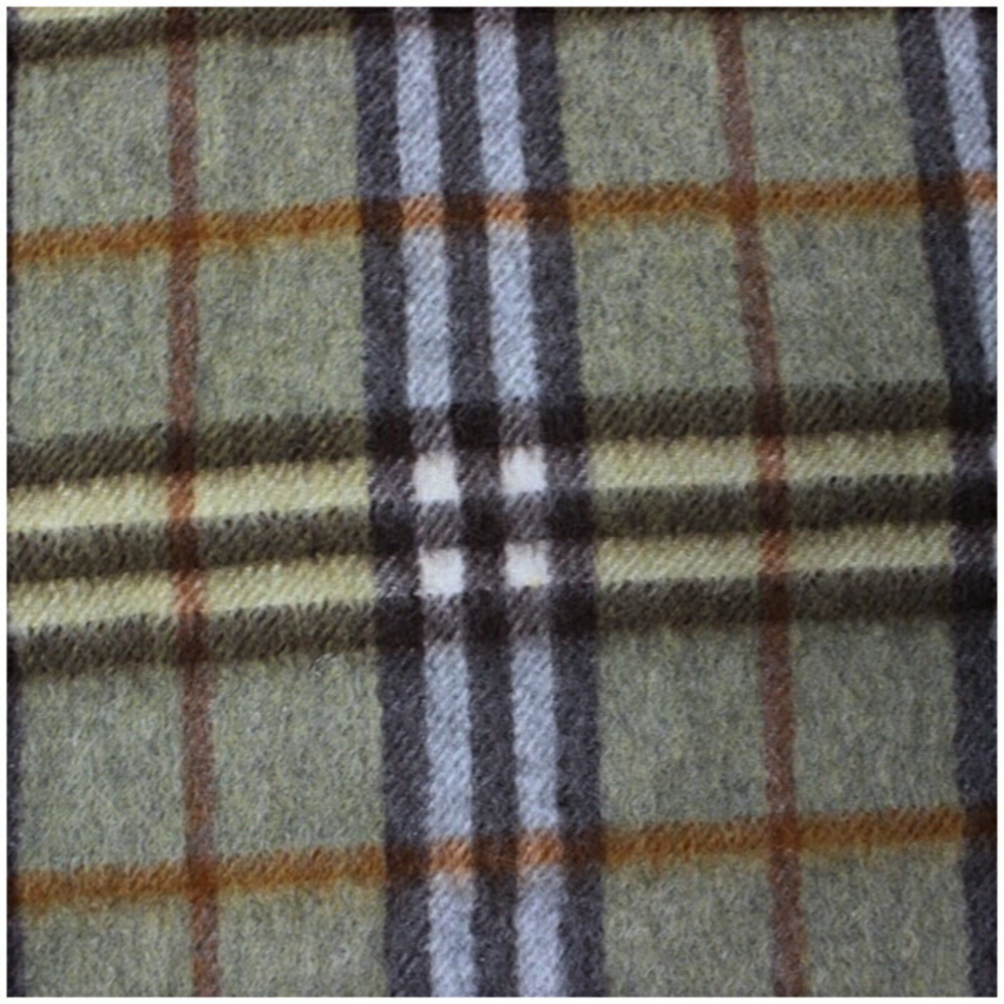 Burberry Burberry Cashmere Scarf, Khaki x Check, 31 154 cm, Men's and Women's Size ONE SIZE - 7 Thumbnail